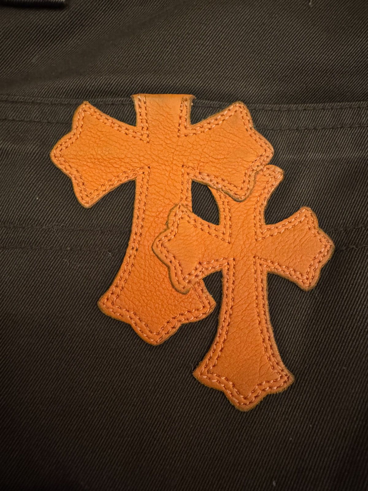 Chrome Hearts Chrome Hearts Brown Carpenter Pants with Orange Camo Patches Size US 36 / EU 52 - 13 Thumbnail