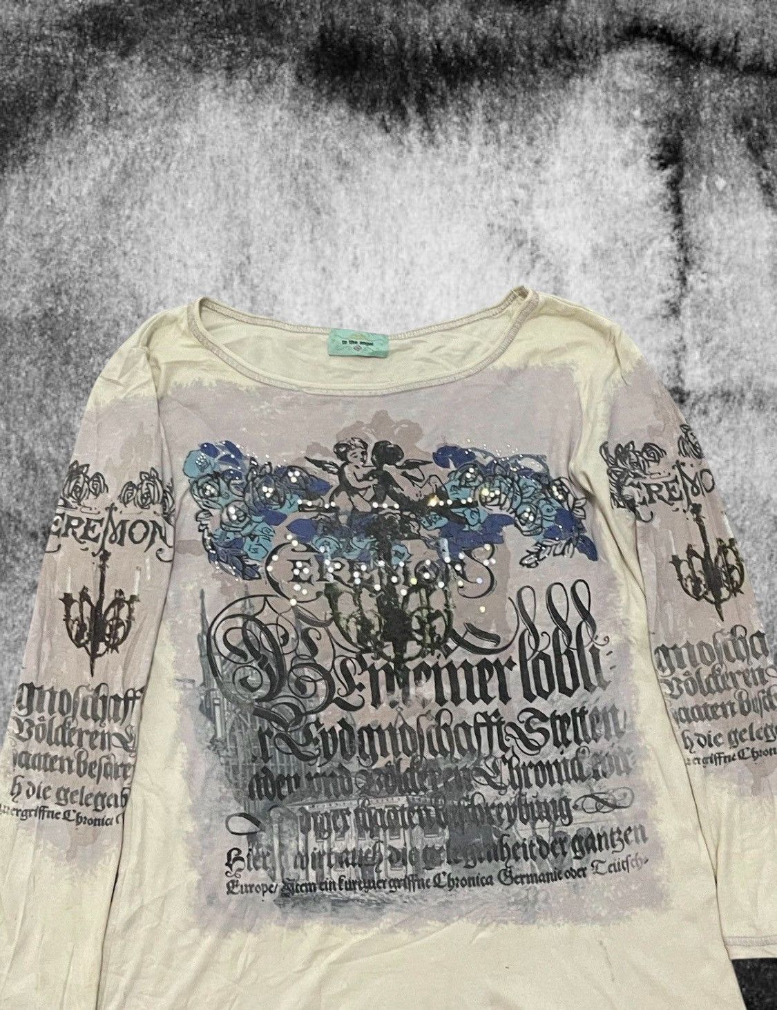 If Six Was Nine Y2K To The Angel JPG Inspired Longsleeve Size S / US 4 / IT 40 - 4 Thumbnail