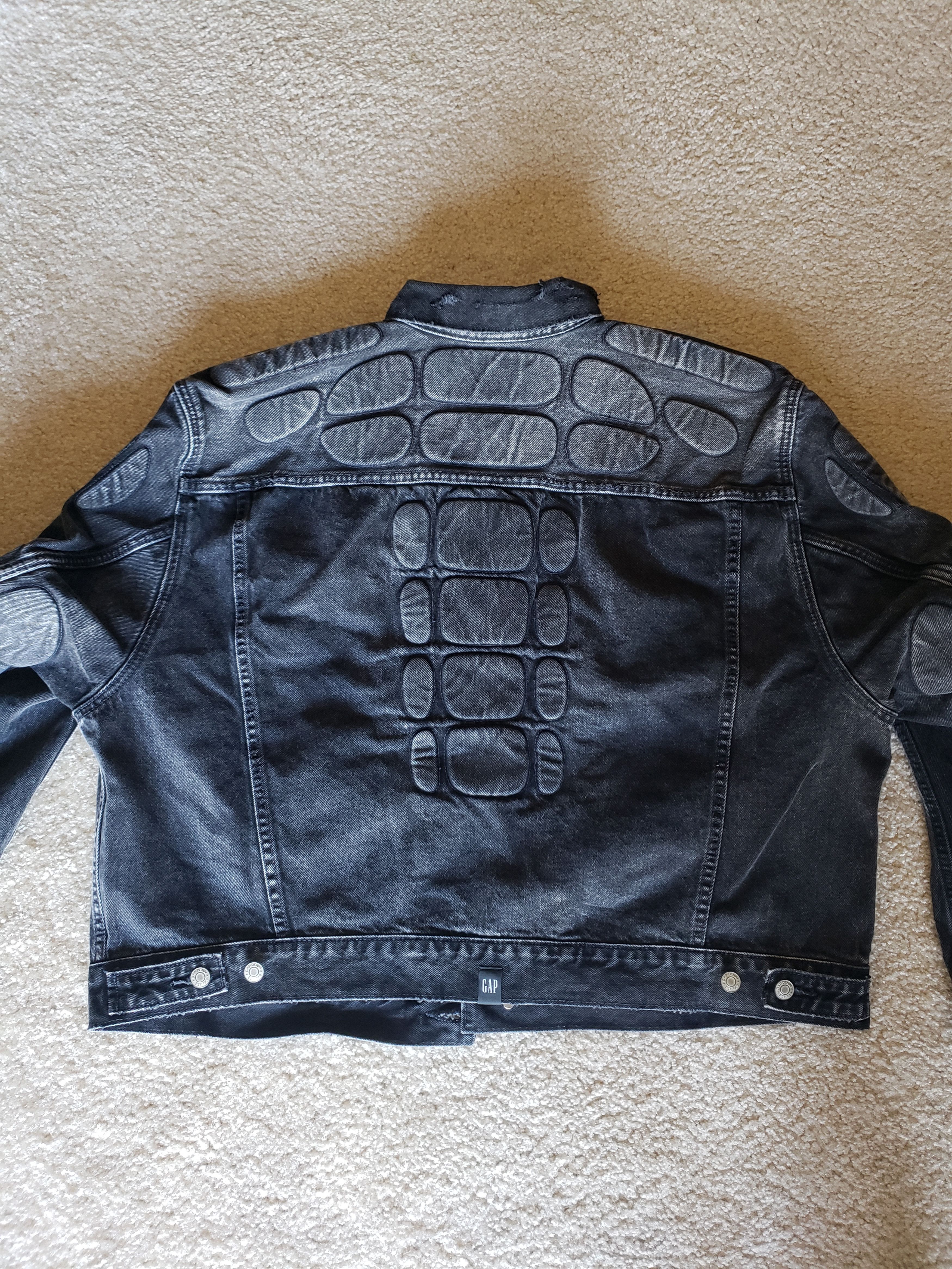 Yeezy Gap Padded Denim Jacket - Grey Wash