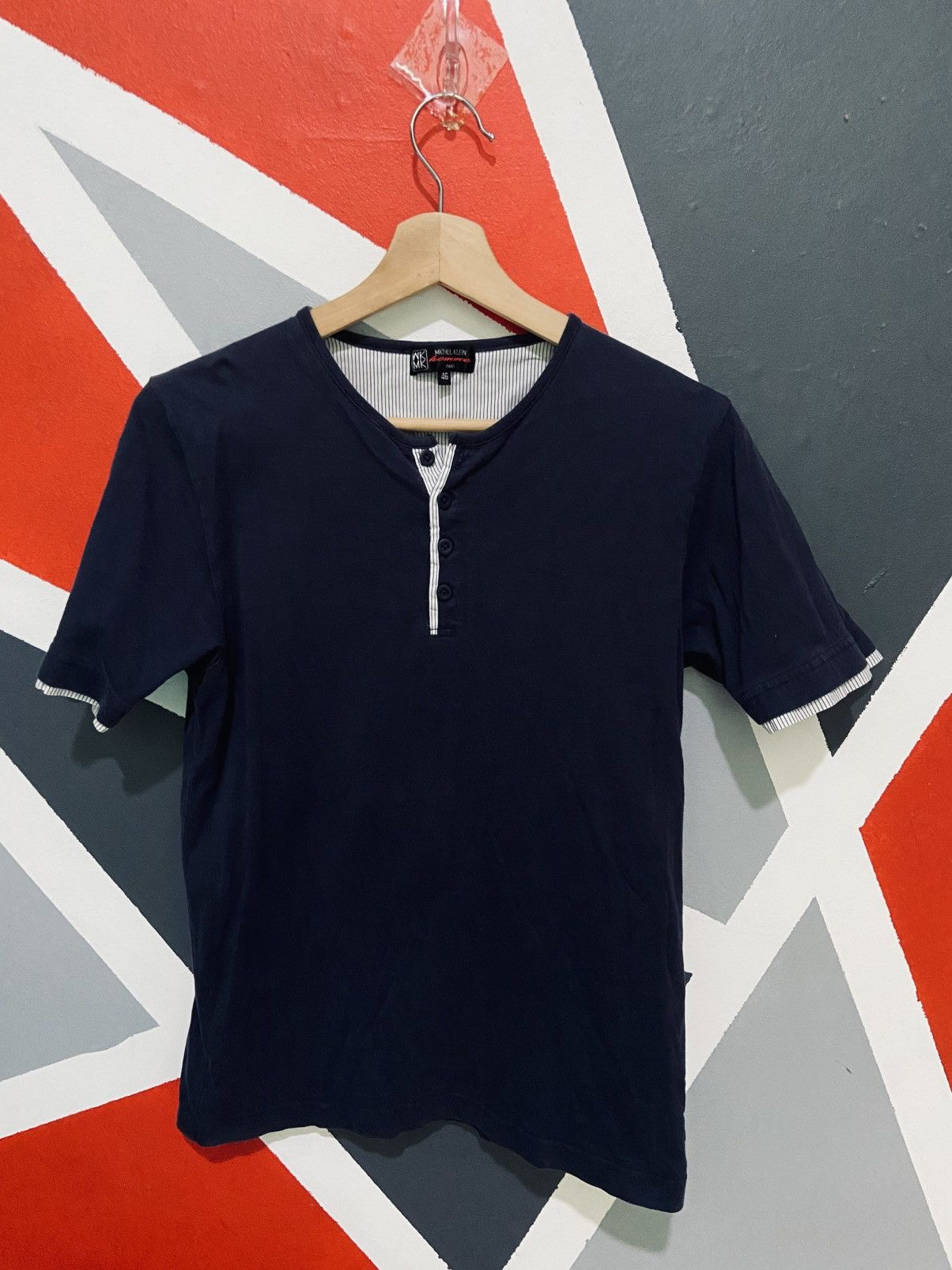 Michel Klein Michel Klein Half Button Tee Size US XS / EU 42 / 0 - 1 Thumbnail