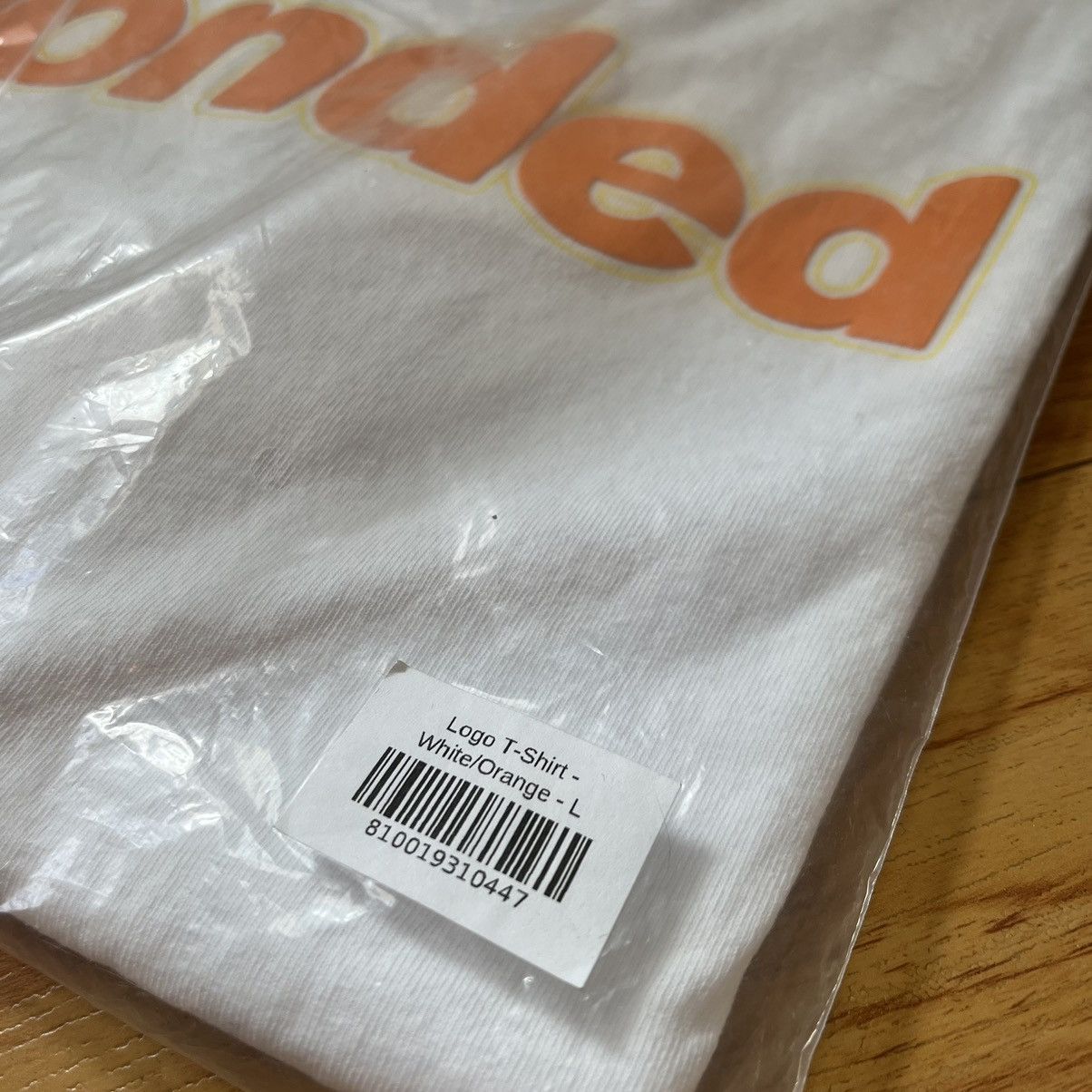 Frank Ocean Frank Ocean Blonded Logo Orange T-shirt Large Size US L / EU 52-54 / 3 - 3 Thumbnail