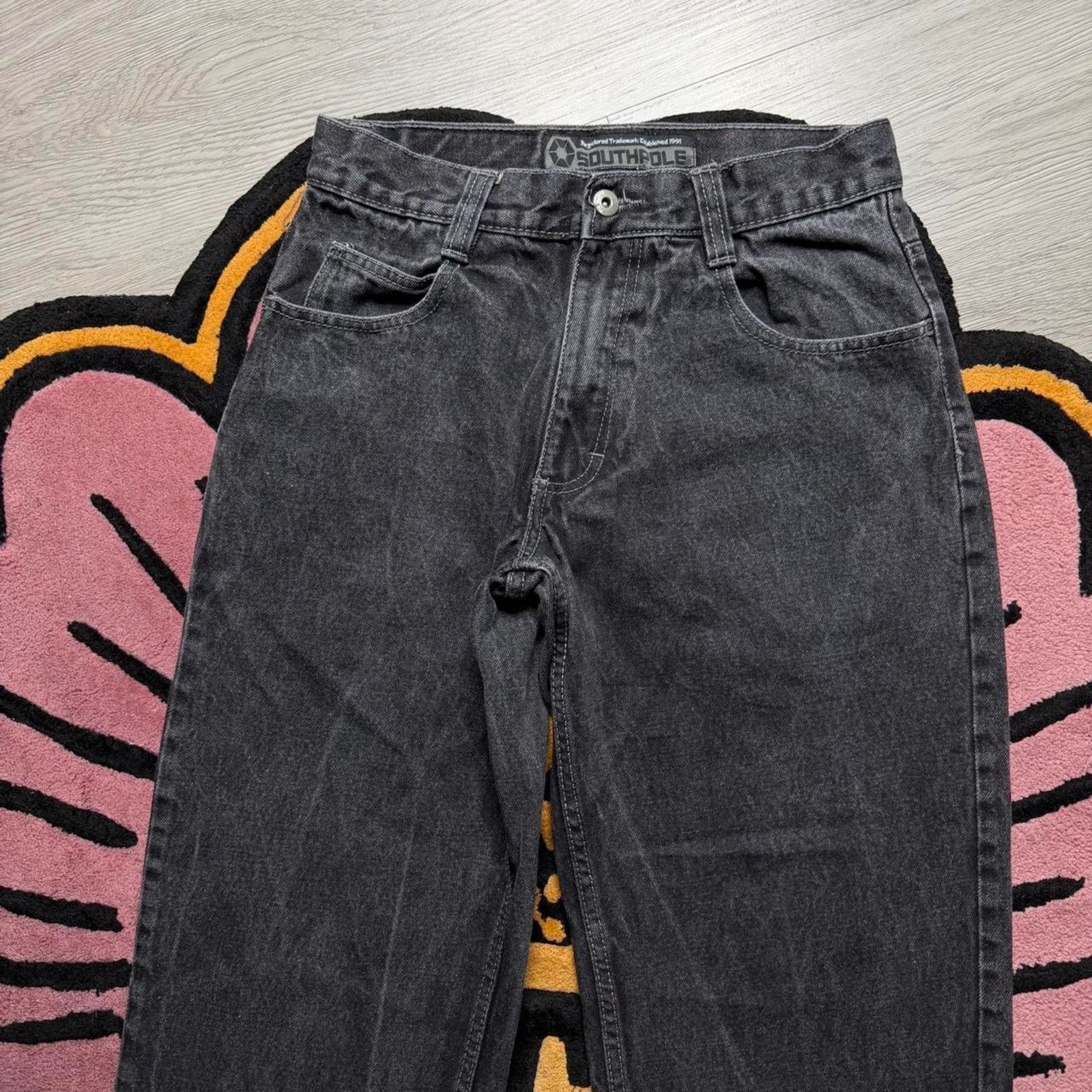 Southpole × Vintage Vintage Y2K Southpole Loose Straight Faded Wash Denim Jeans Size US 30 / EU 46 - 2 Thumbnail