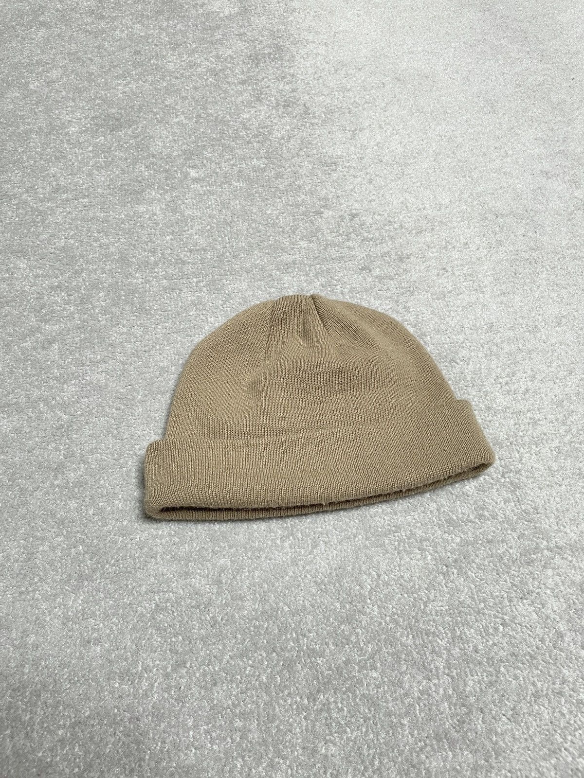 Diesel Vintage Beige Brown Hat Cap Beanie Snow Mini Logo Diesel Size ONE SIZE - 3 Thumbnail