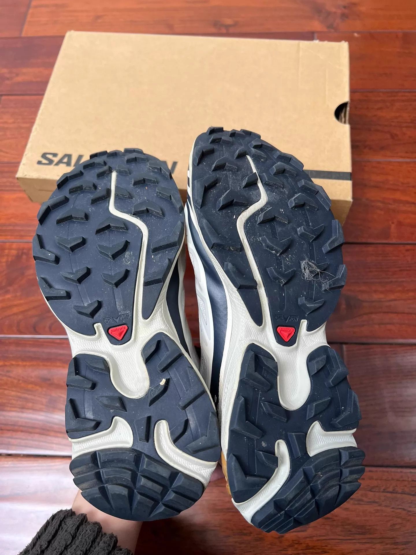 Salomon Salomon XT-6 Trail Running Shoes Orange Lightly Used 38.5 Size US 8 / IT 38 - 5 Thumbnail