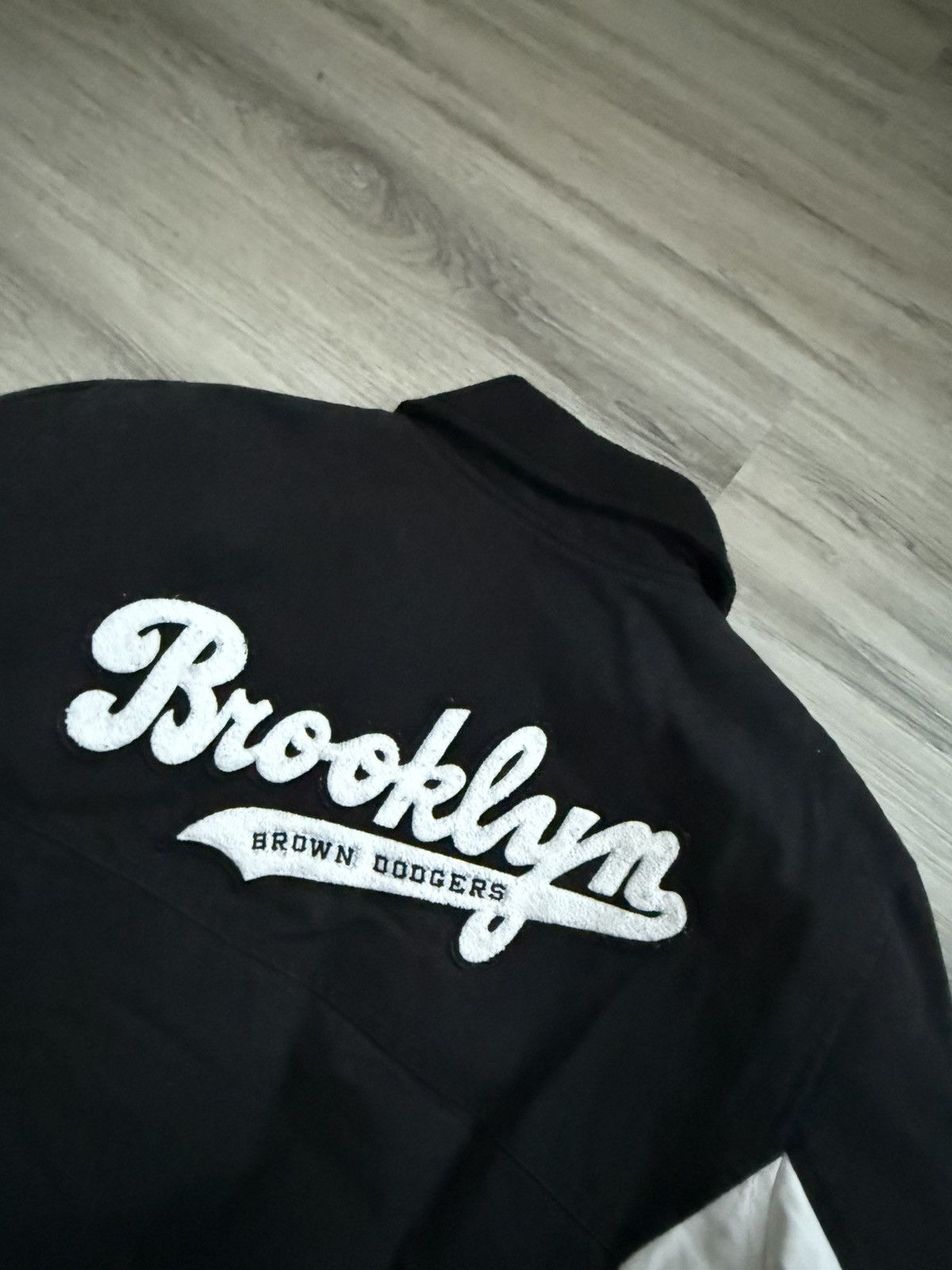 MLB Brooklyn Brown Dodgers Bomber Jacket Size US XL / EU 56 / 4 - 5 Thumbnail