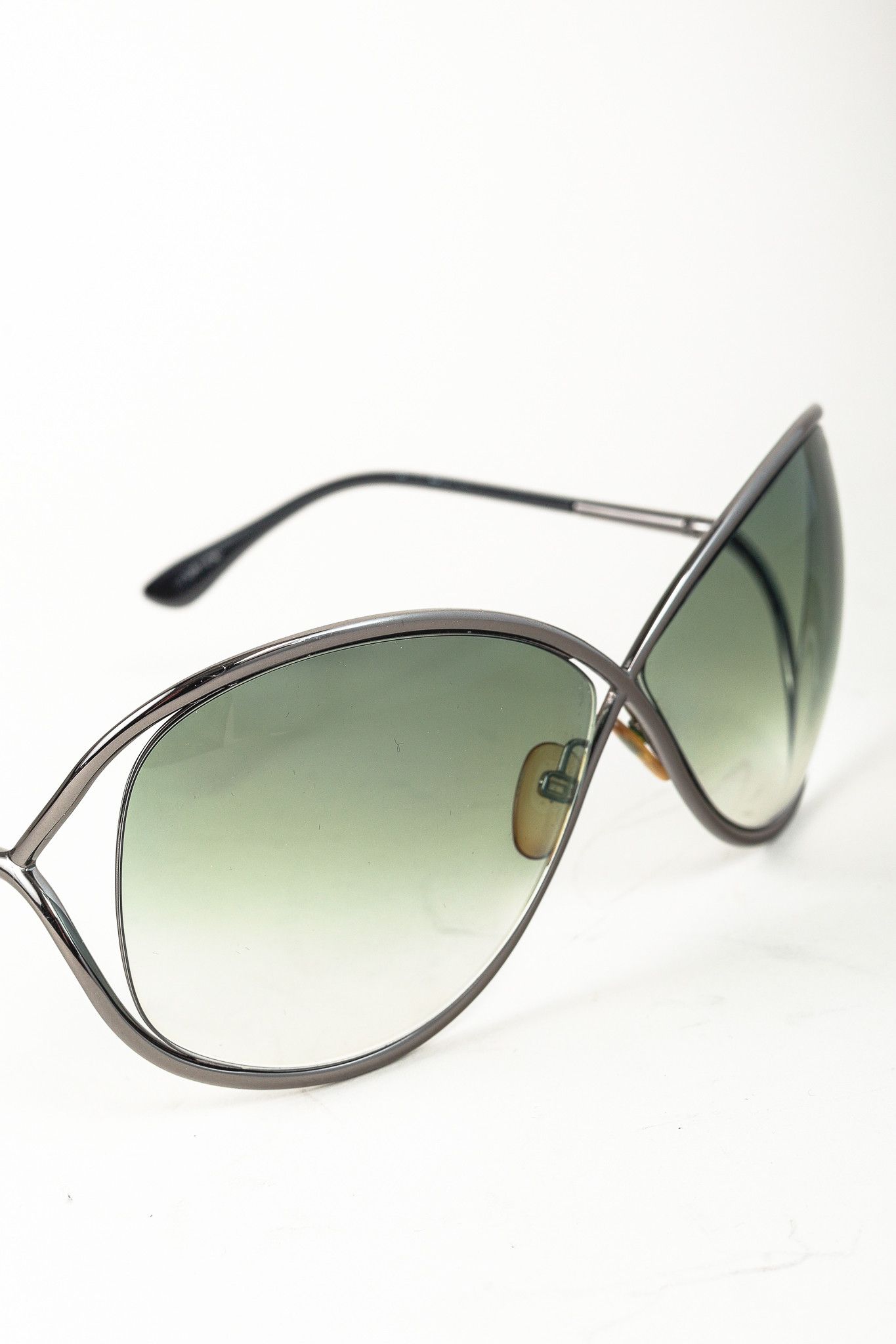 Tom Ford Tom Ford Miranda Silver-Tone Butterfly Sunglasses Size ONE SIZE - 5 Thumbnail