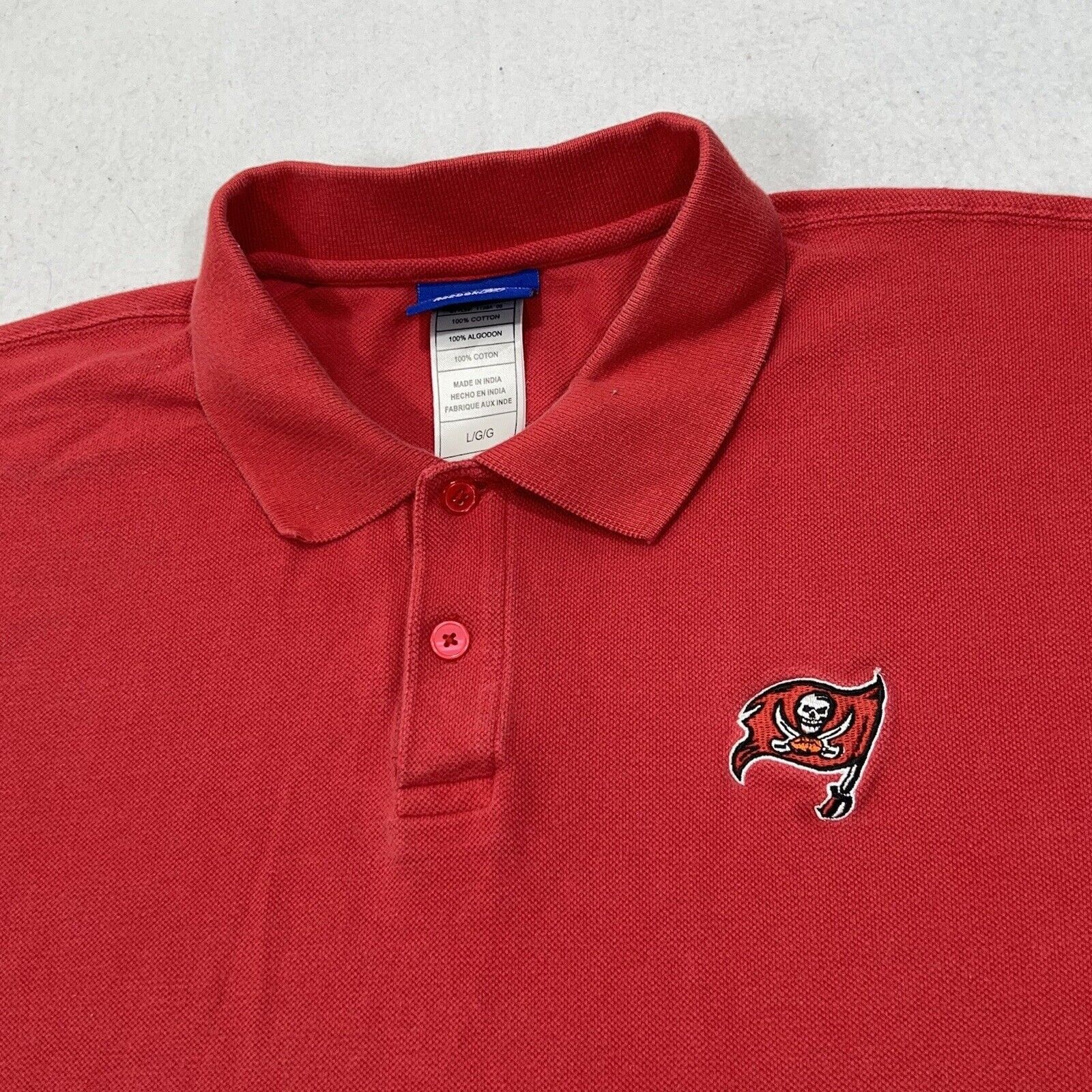 Reebok Reebok NFL Tampa Bay Buccaneers Oversized Polo Shirt Size US L / EU 52-54 / 3 - 2 Thumbnail
