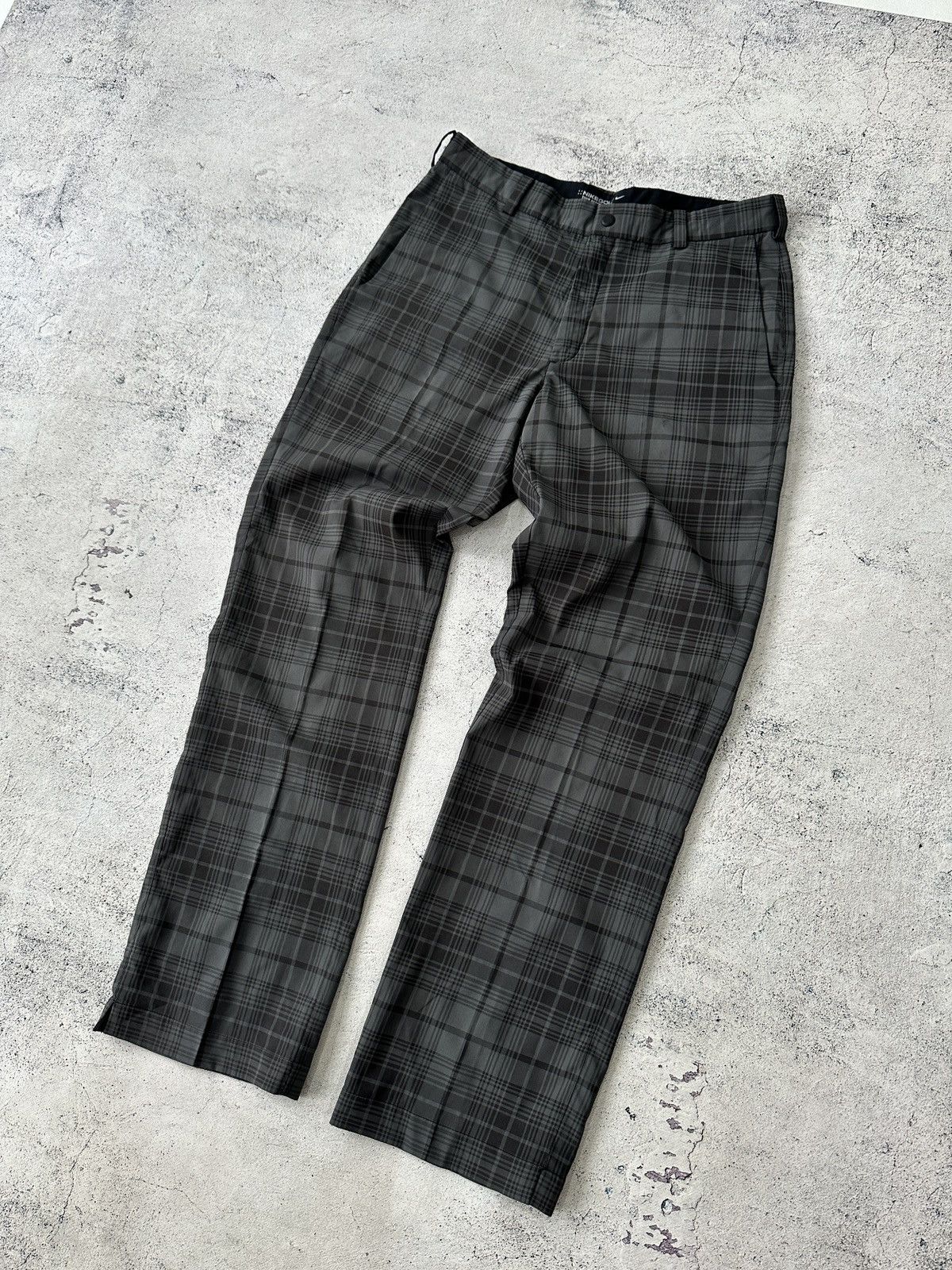 Nike Vintage Nike Golf Checkered Pants 00s Size US 32 / EU 48 - 2 Thumbnail