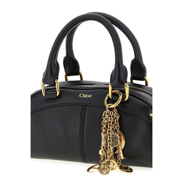 Chloe Chloe Bowling Black Top Handle Bag New & Authentic Size ONE SIZE - 3 Thumbnail