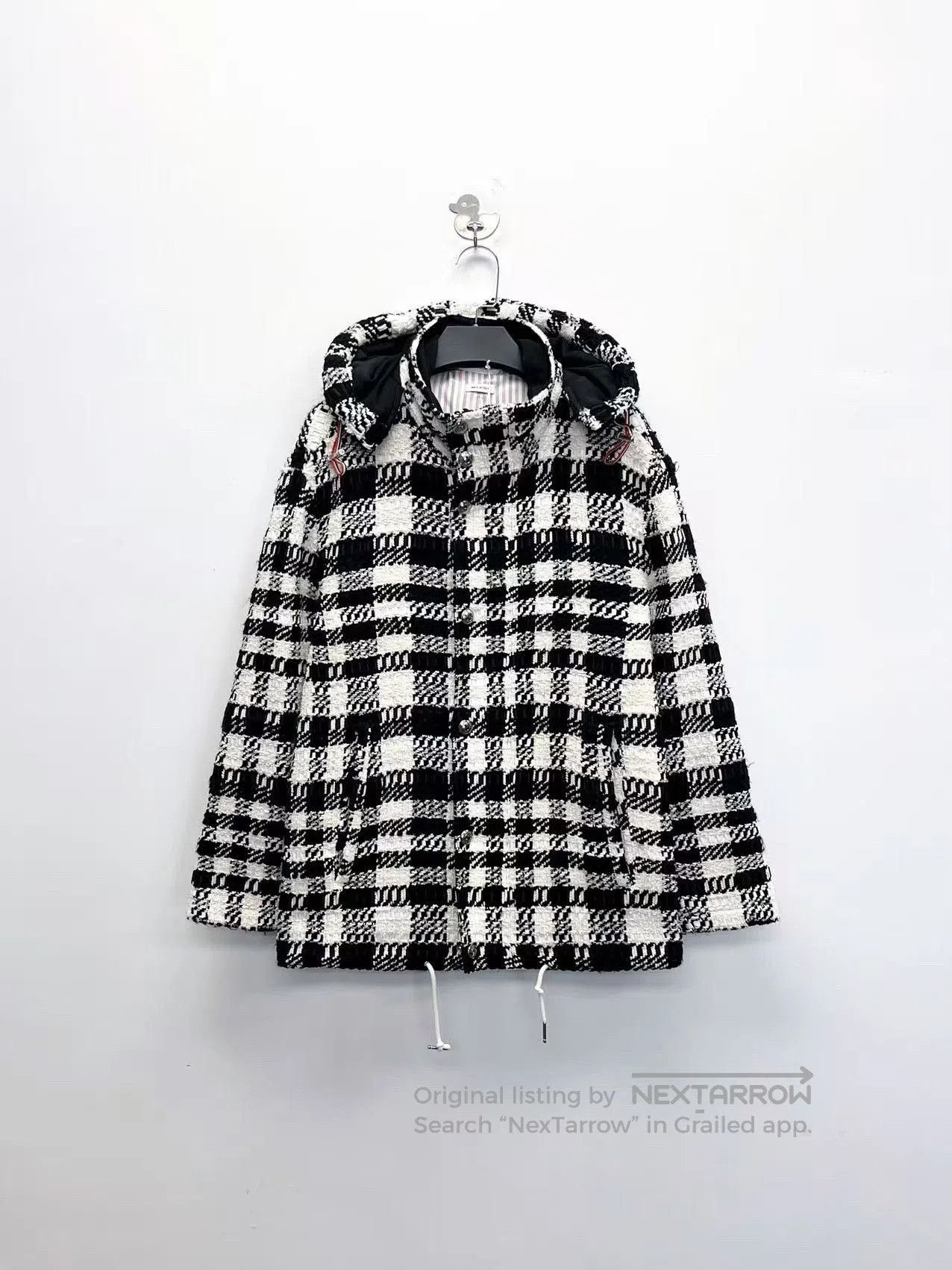 Thom Browne thom browne black and white hooded jacket. Size XS / US 0-2 / IT 36-38 - 1 Thumbnail