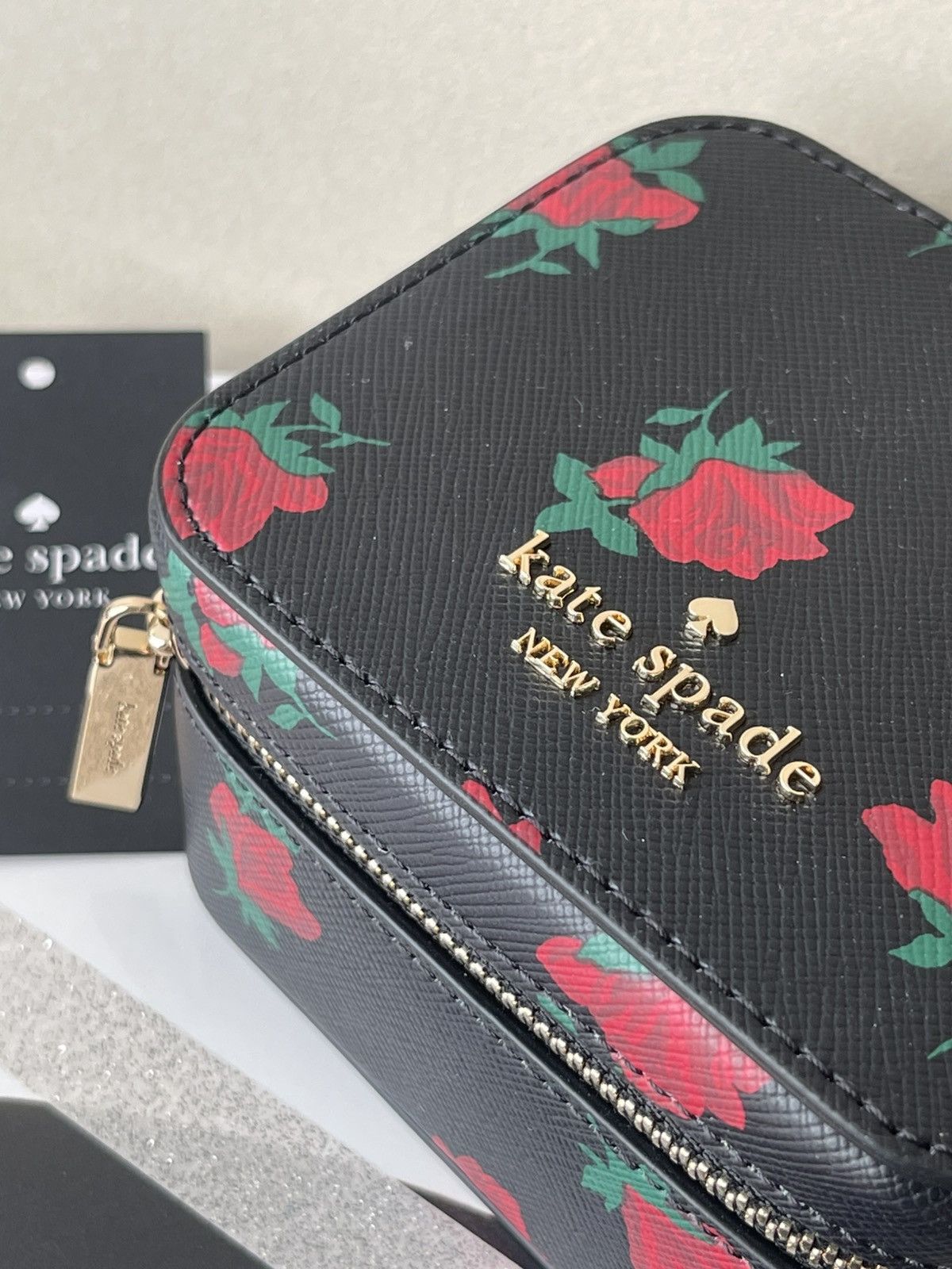 Kate Spade (new+tag) Kate Spade chic jewelry box red floral design Size ONE SIZE - 10 Thumbnail