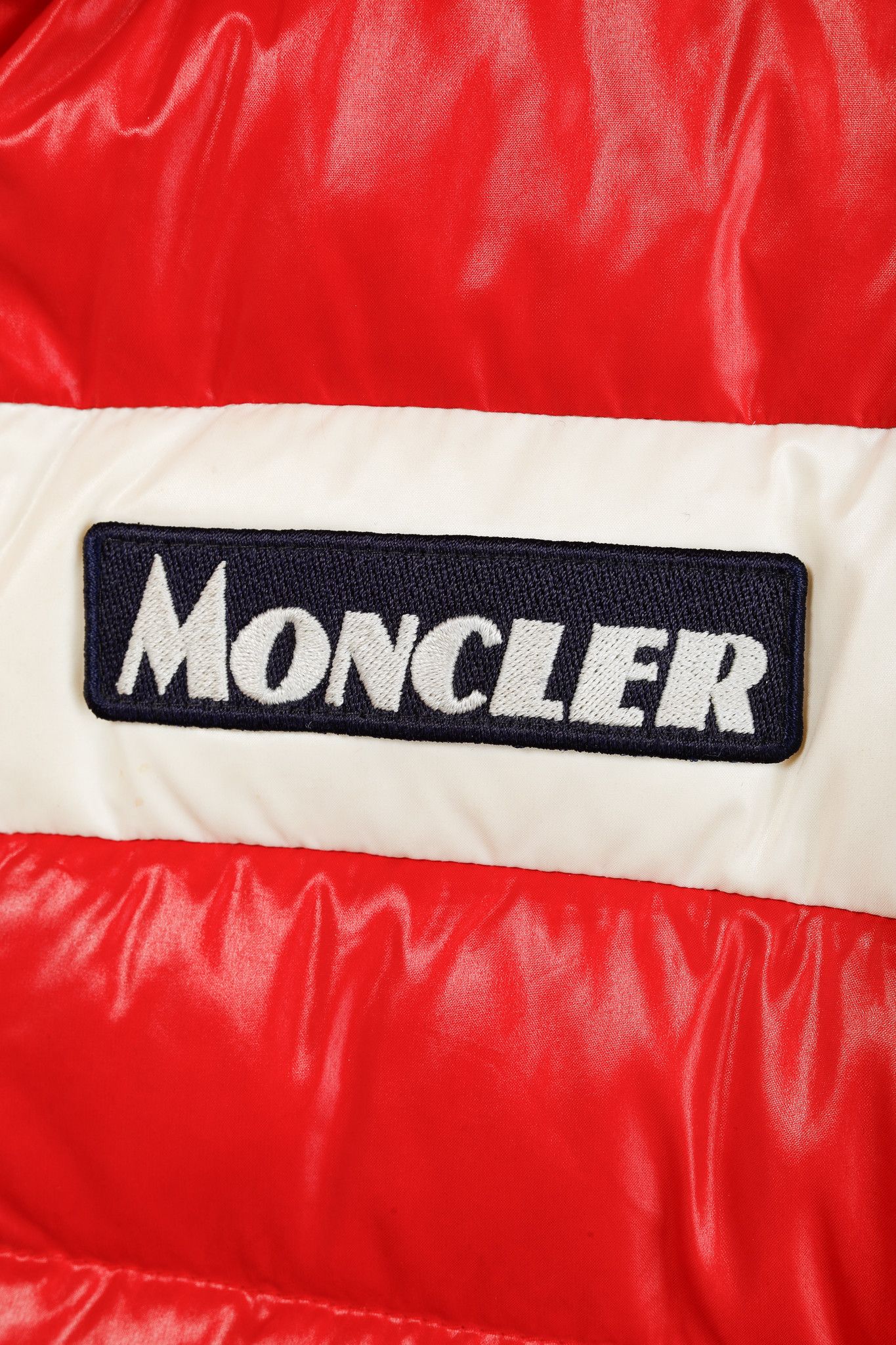 Moncler Moncler Petichet Red Stripe Bomber Down-Fill Puffer Jacket Size XS / US 0-2 / IT 36-38 - 6 Thumbnail