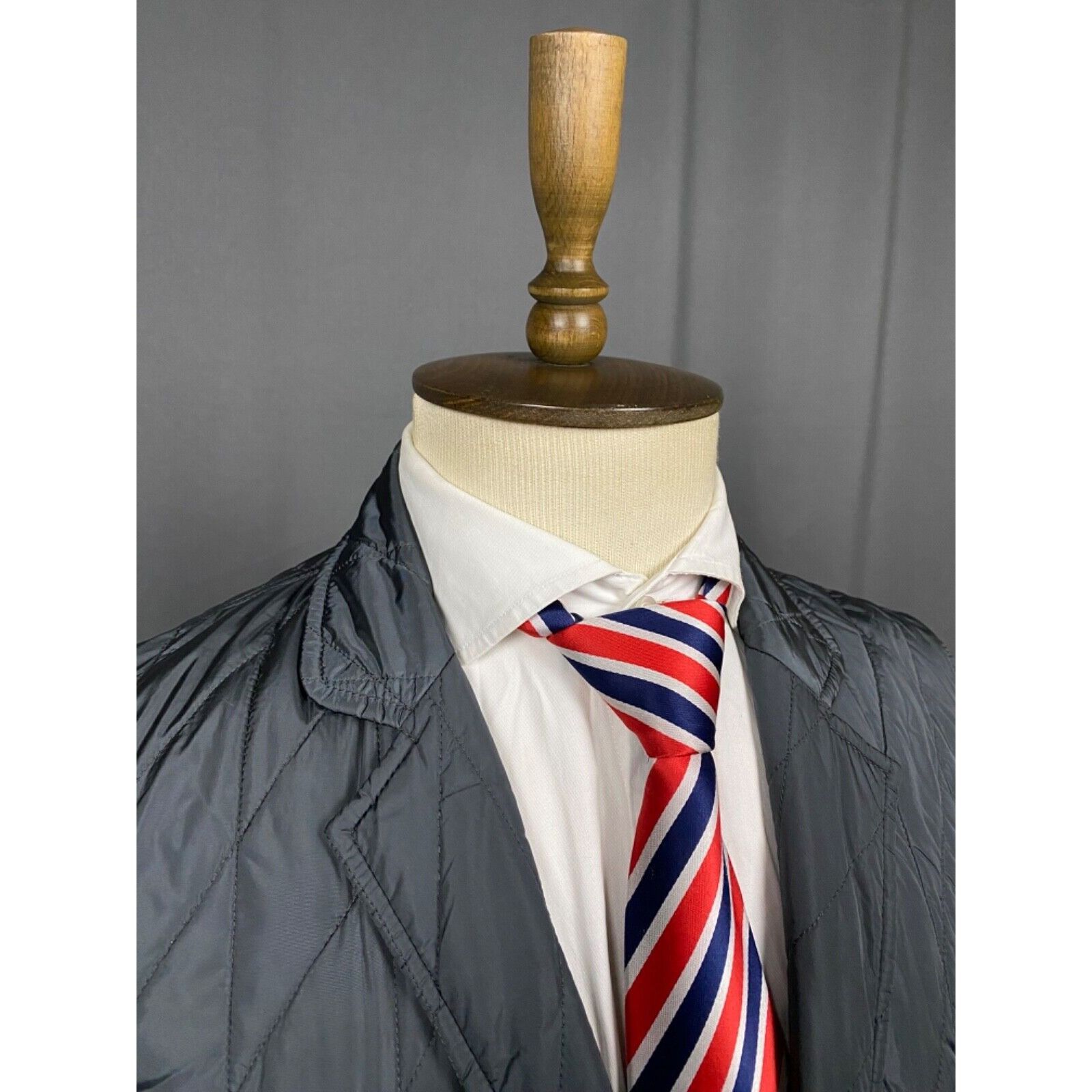 Versace MINT! Versace Collection Men's Dark Gray Quilted Sportcoat J Size US M / EU 48-50 / 2 - 6 Thumbnail