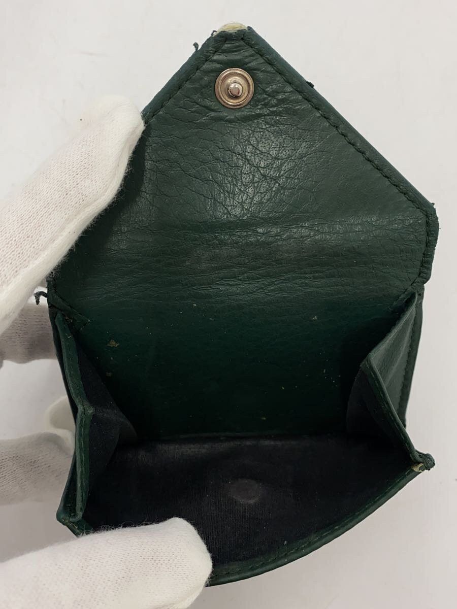 Balenciaga Balenciaga Leather Bi-Fold Wallet Green Size ONE SIZE - 7 Thumbnail