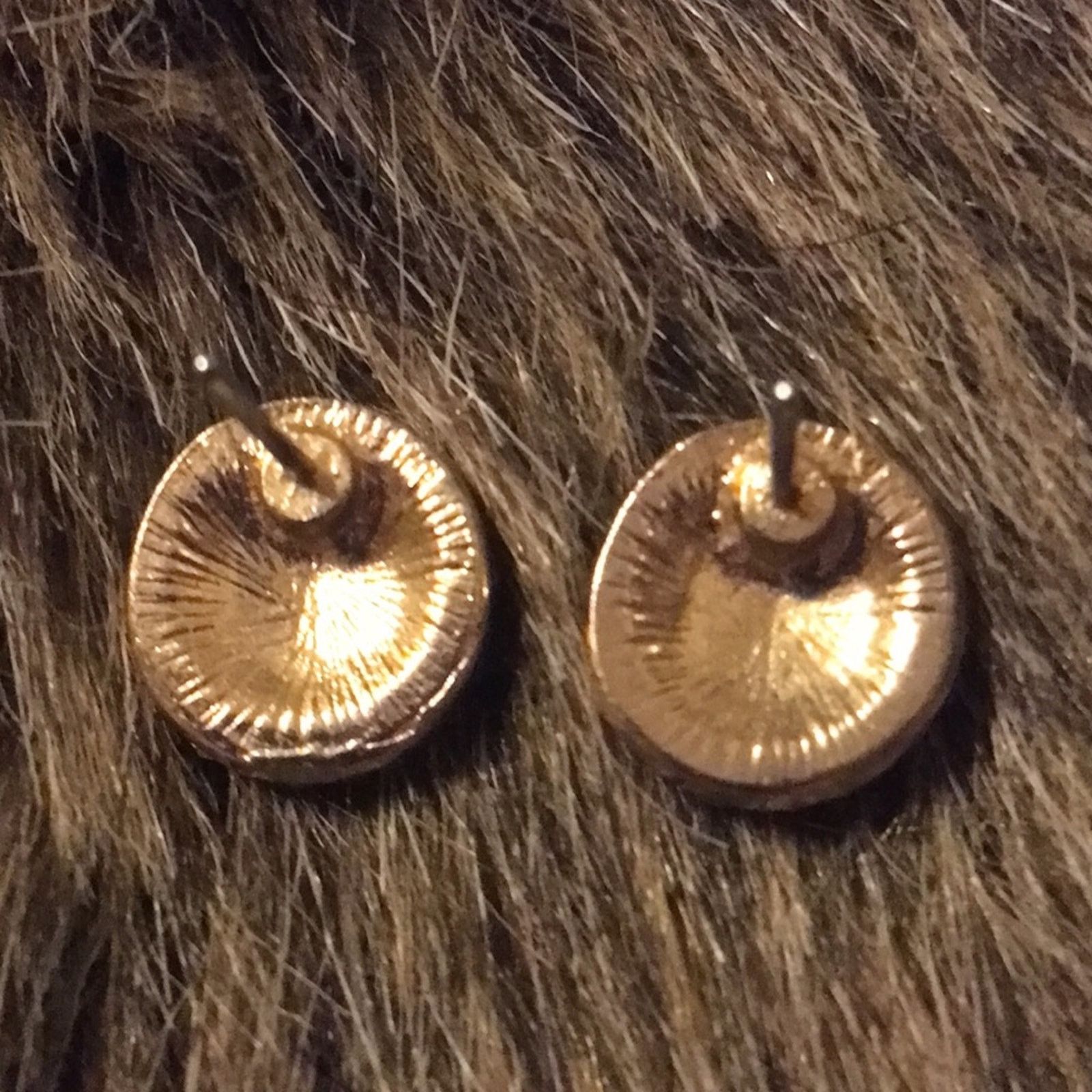 Jewelry Round sparkle rhinestone pierced earrings Size ONE SIZE - 3 Thumbnail