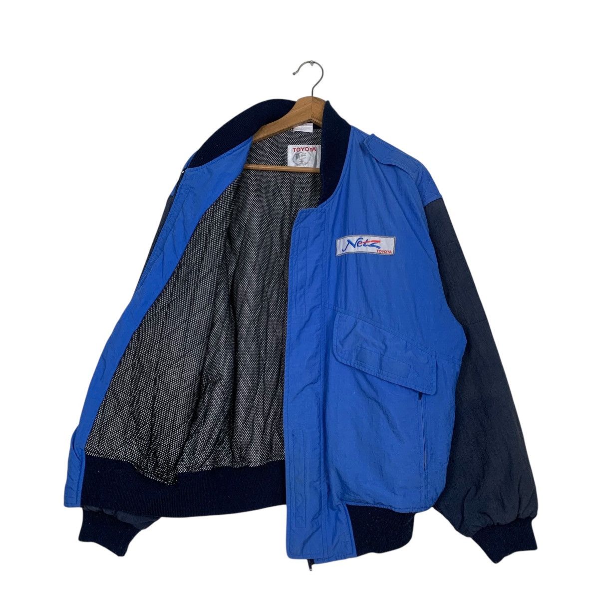 Japanese Brand Toyota Netz Techno Racing Bomber Jacket Size US L / EU 52-54 / 3 - 9 Thumbnail