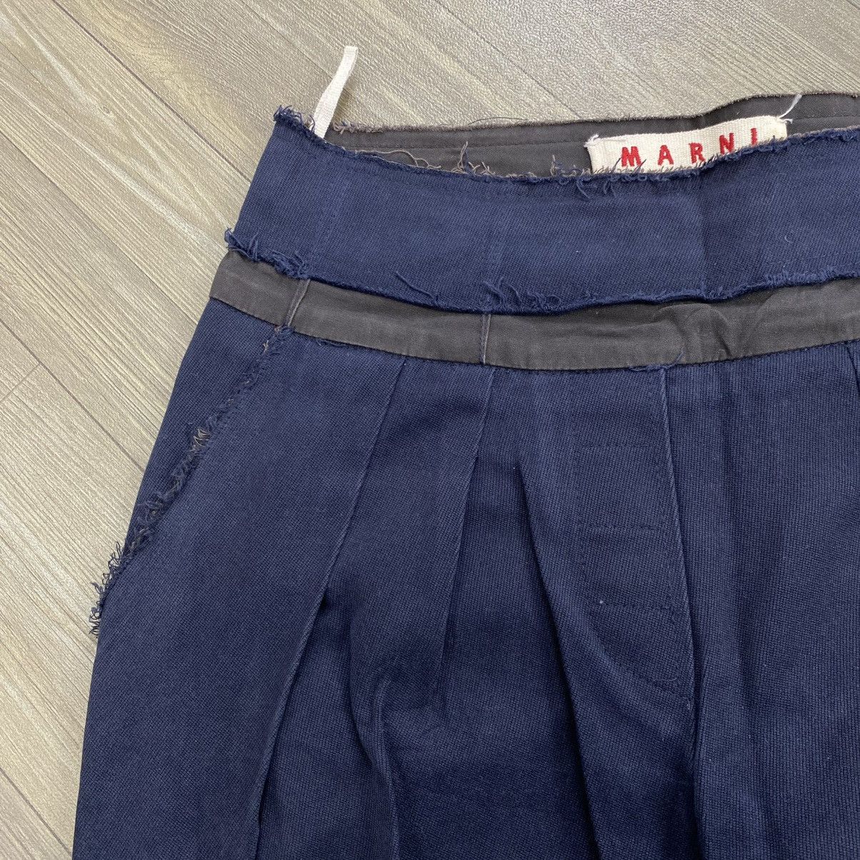 Marni Vintage Marni Trouser Pants Luxury Italian Designer Size US 26 / EU 42 - 4 Thumbnail