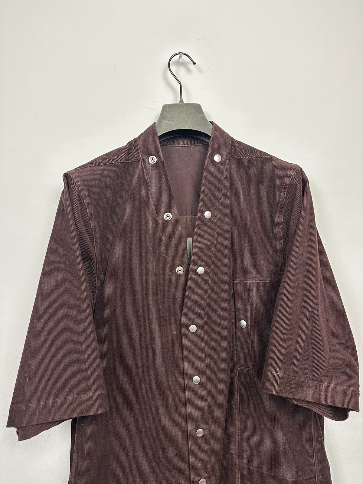 Rick Owens FW20 ‘PERFORMA’ Jumbo Corduroy Larry Shirt Size US M / EU 48-50 / 2 - 2 Thumbnail
