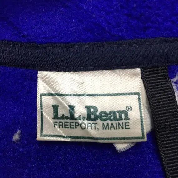 L.L. Bean Vtg L.L BEAN FREEPORT Outdoor Zip Fleece Jacket Windbreaker Size US XL / EU 56 / 4 - 8 Thumbnail
