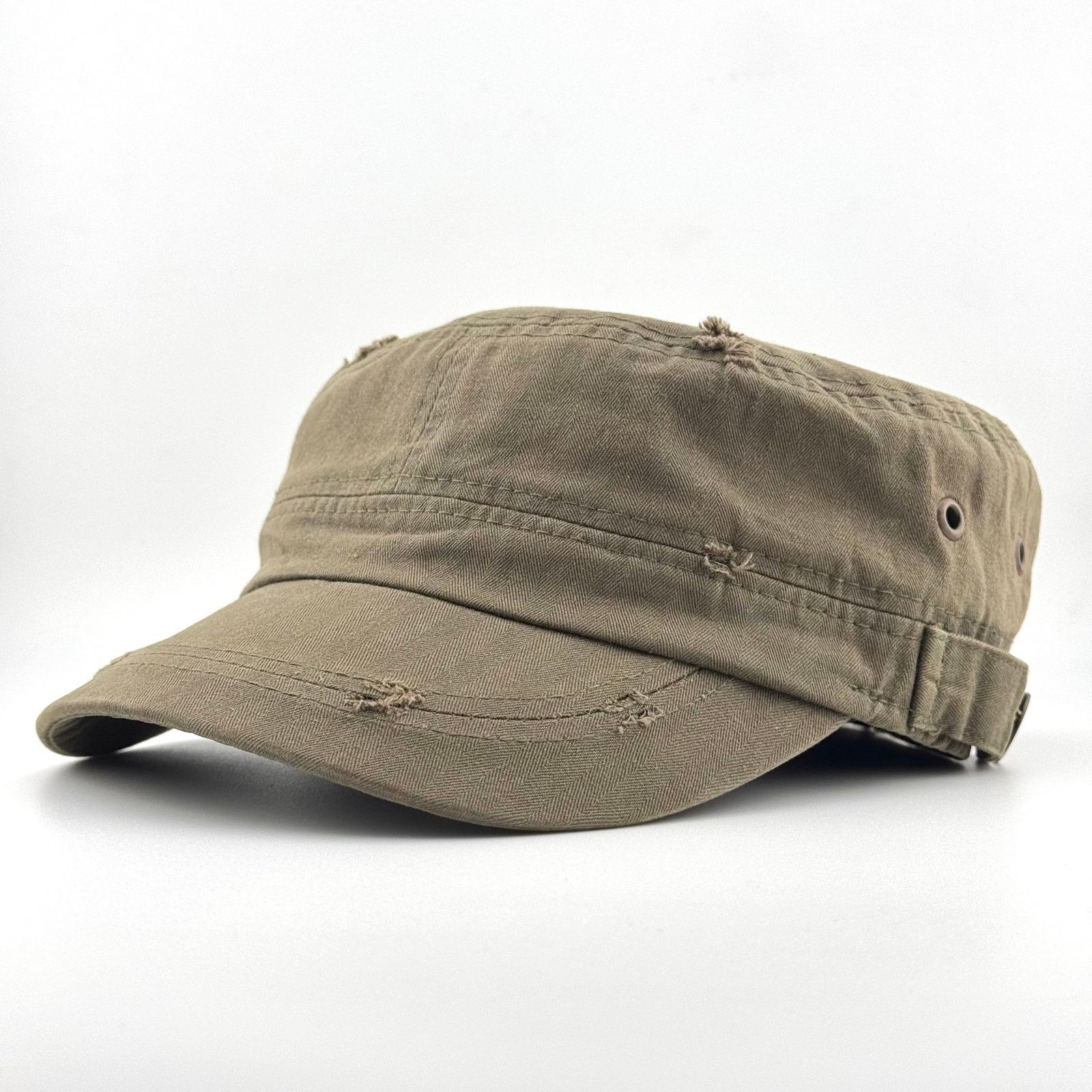 Japanese Brand Y2K Blank Distressed Military Work Vintage Hat Patrol Cap XS Size ONE SIZE - 2 Thumbnail