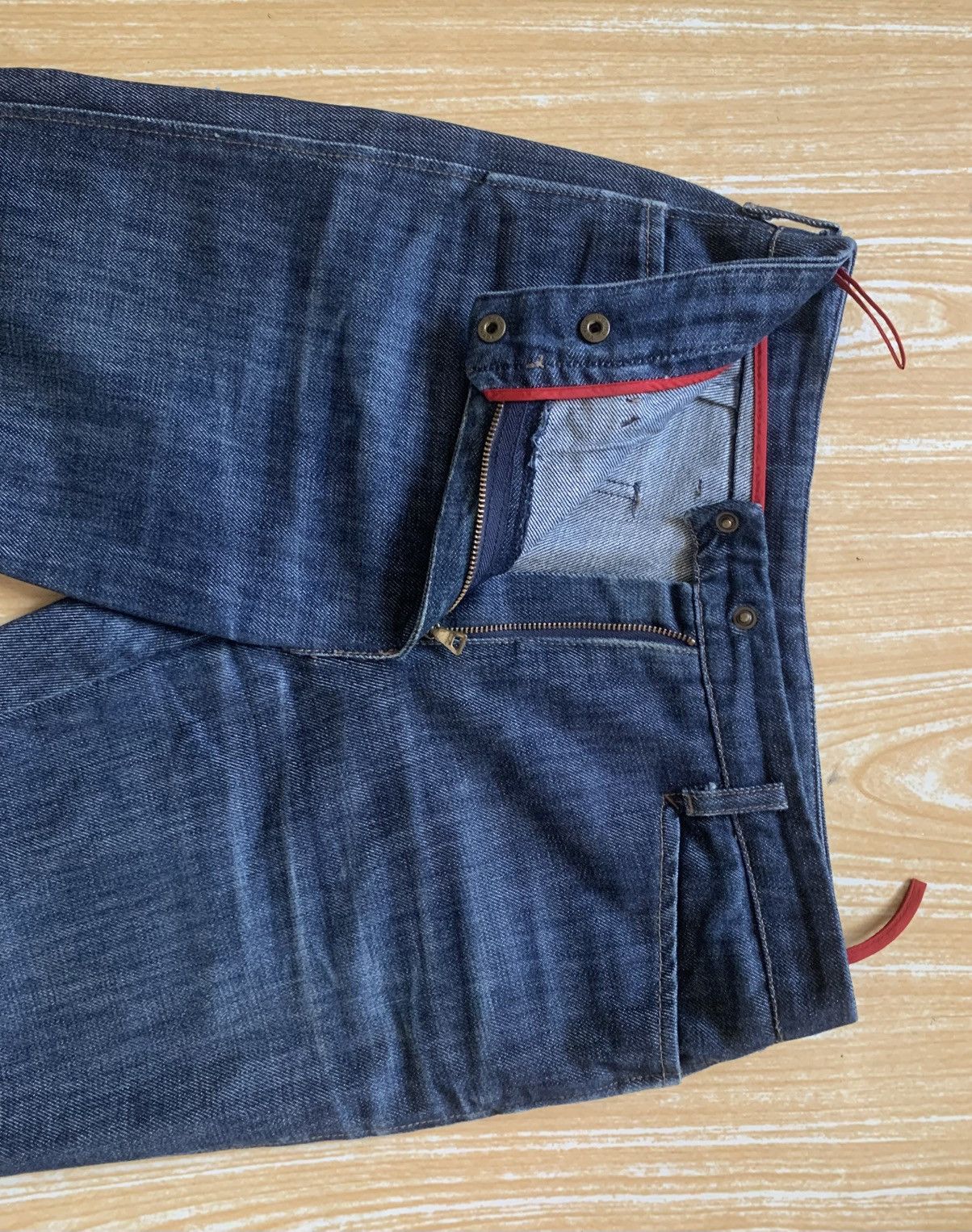 Prada Prada Snap Buttons Blue Jeans (RN 98339-CA 34767) Size 27" / US 4 / IT 40 - 15 Thumbnail