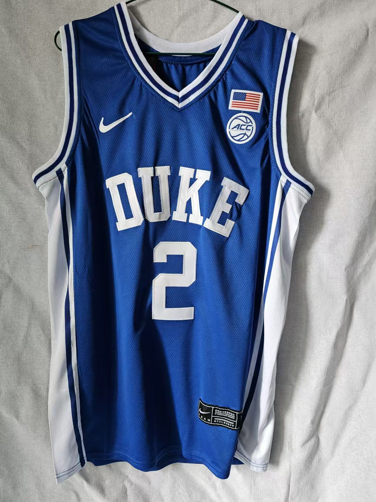 NCAA Duke 2 Cooper Flagg Jersey Home Size US M / EU 48-50 / 2 - 2 Thumbnail