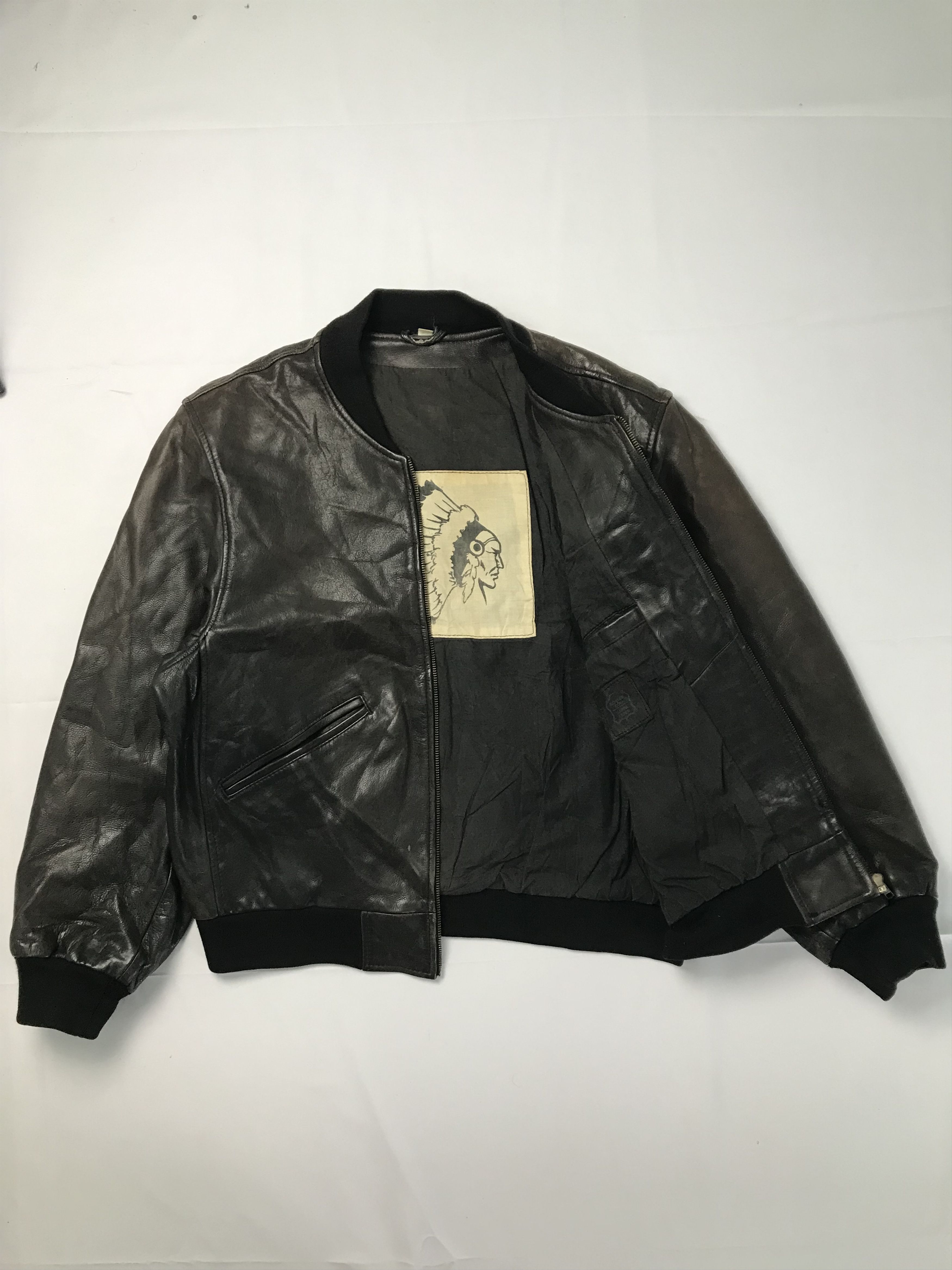 Japanese Brand cowhide leather jacket Size US M / EU 48-50 / 2 - 1 Thumbnail