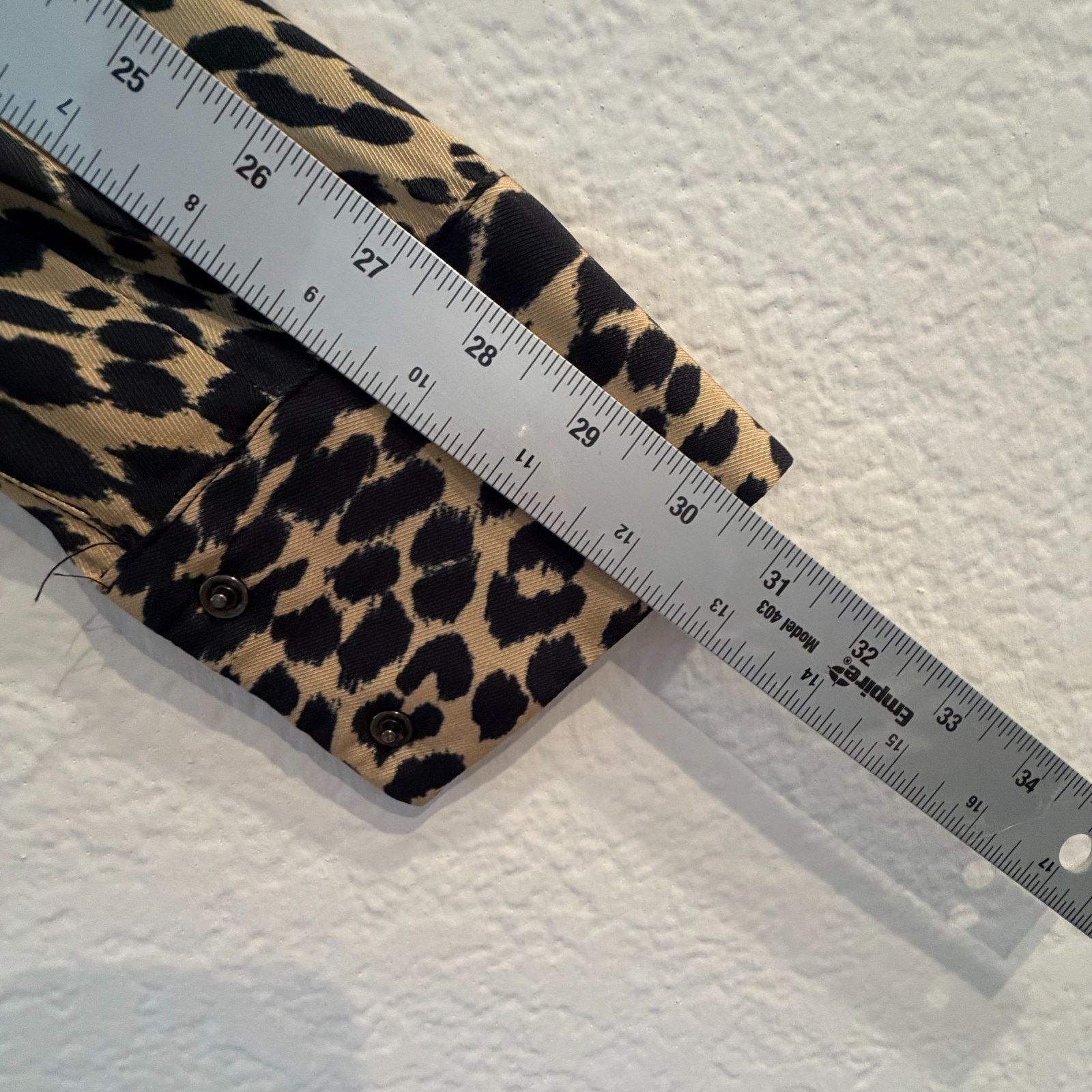 Piazza Sempione Piazza Sempione Silk Leopard Print Shirt Italy IT 48 US 12 Size L / US 10 / IT 46 - 6 Thumbnail