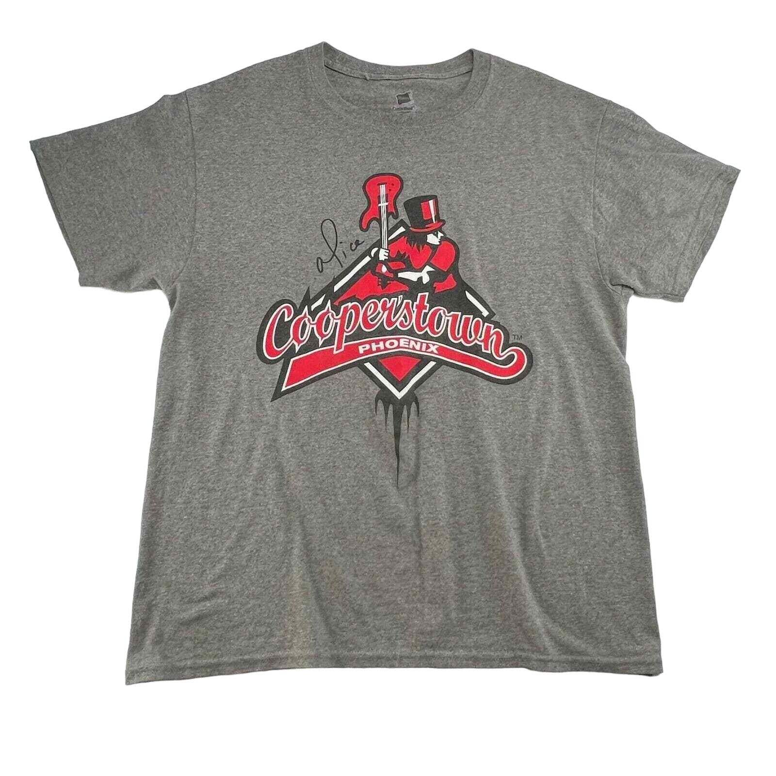 Hanes Alice Cooper Cooperstown Cleveland Rock City USA T-Shirt M Size US M / EU 48-50 / 2 - 1 Thumbnail