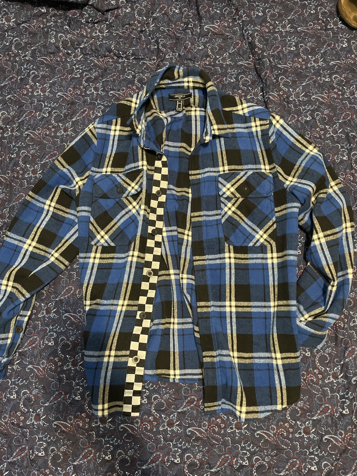 H&M H&M Plaid Flannel Size US XL / EU 56 / 4 - 1 Thumbnail