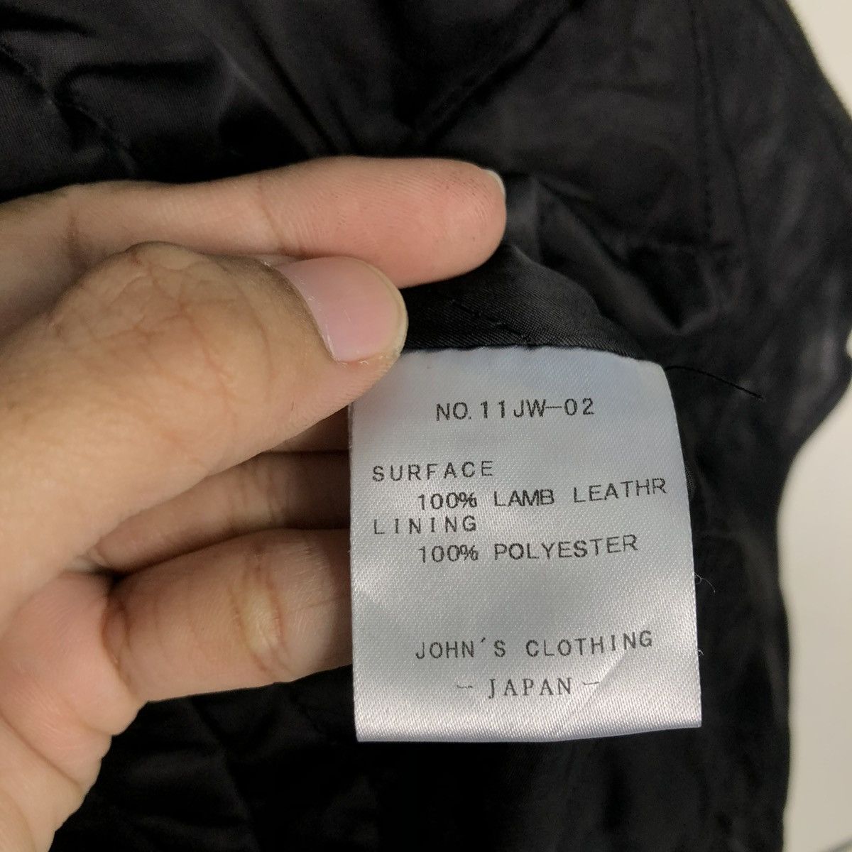 Japanese Brand 🔥VINTAGE BIKER LEATHER JACKET JOHN’S JAPAN ISSEY MIYAKE Size US M / EU 48-50 / 2 - 21 Thumbnail