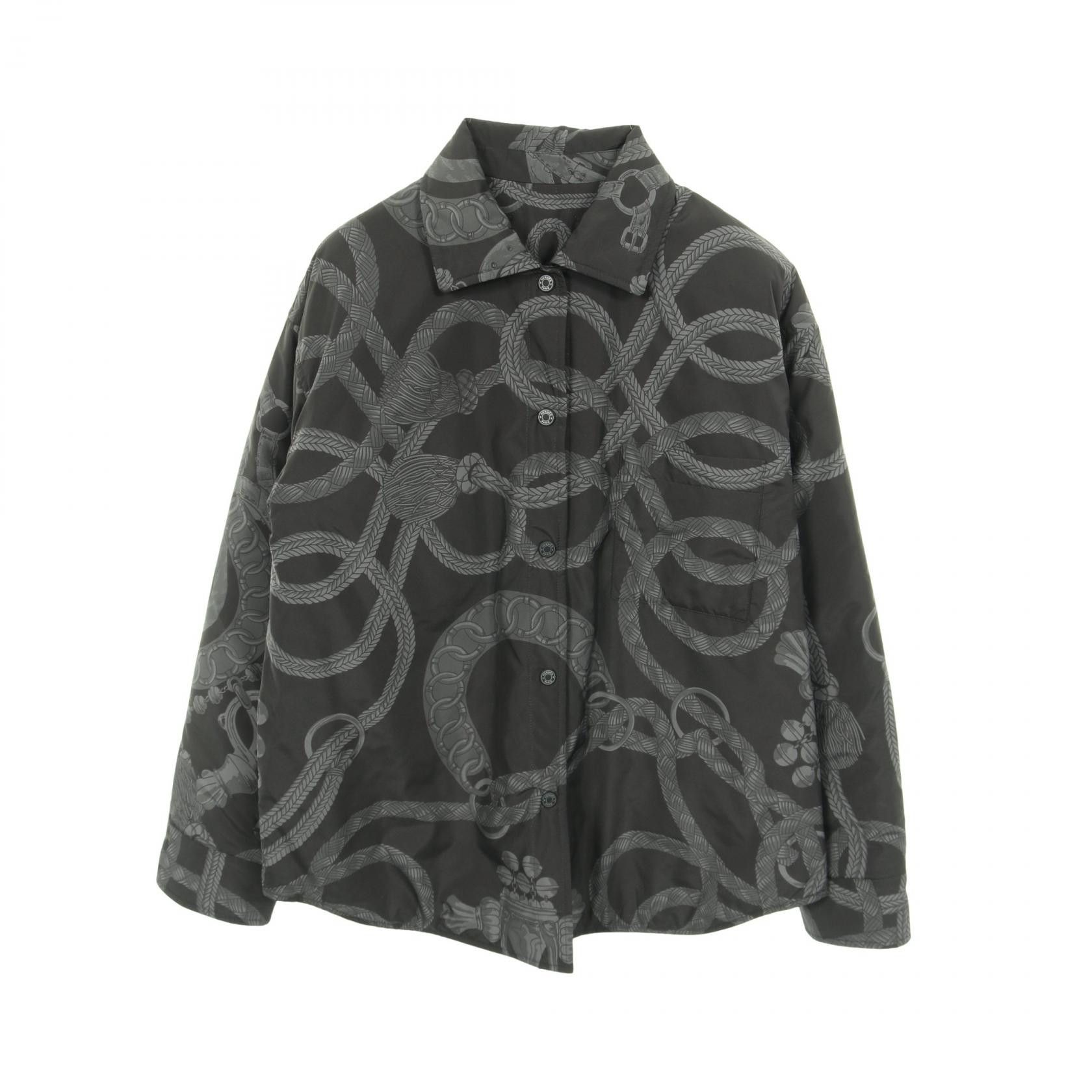Hermes Hermes Hermes Parfroi Remix Polyester Jacket Textile Outerwear DUTY FREE for USA Size ONE SIZE - 1 Thumbnail