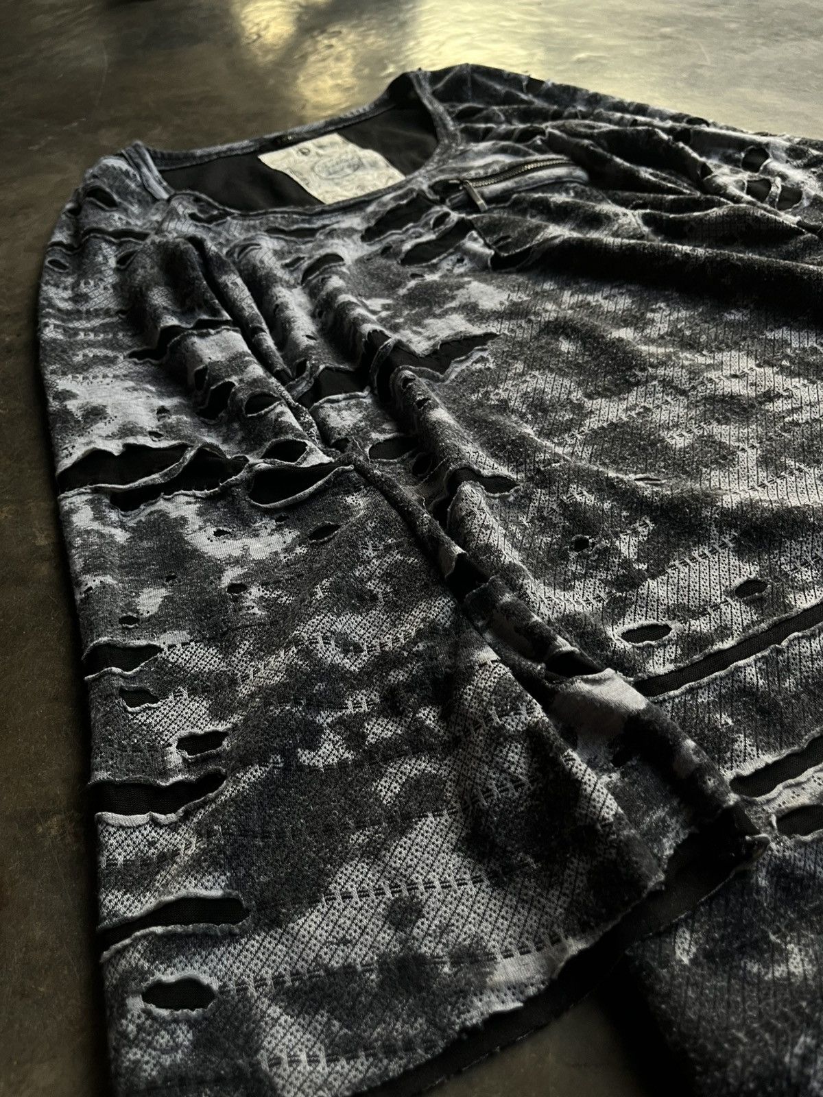 14th Addiction JAPANESE NATIVE AMERICAN DISTRESSED DRESS GOTHIC Y2K VKEI Size US M / EU 48-50 / 2 - 4 Thumbnail