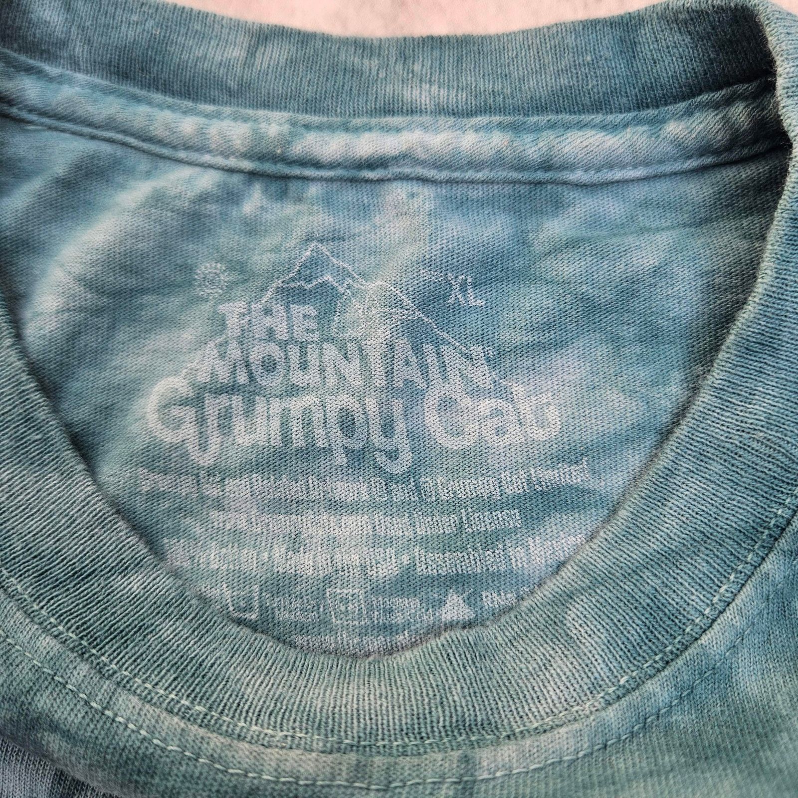 The Mountain The Mountain Grumpy Cat Size XL Teal Tye Dye Size US XL / EU 56 / 4 - 5 Thumbnail