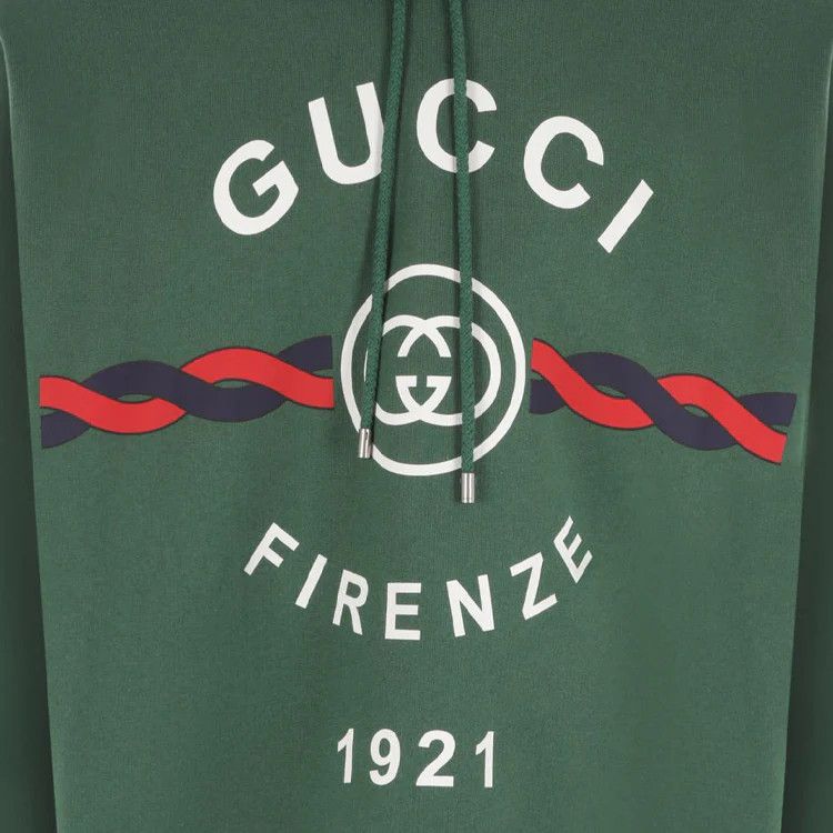 Gucci o1loc1c0925 Interlocking G Torchon Cotton Sweatshirt Hoodie Size US M / EU 48-50 / 2 - 3 Thumbnail