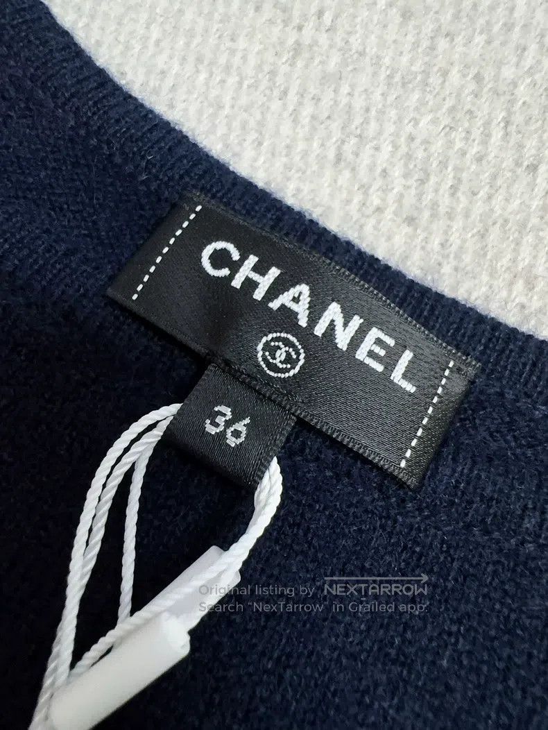 Chanel Chanel Ski Series Dark Blue Knitted Pink Jewellery Belt Pr Size XS / US 0-2 / IT 36-38 - 5 Thumbnail
