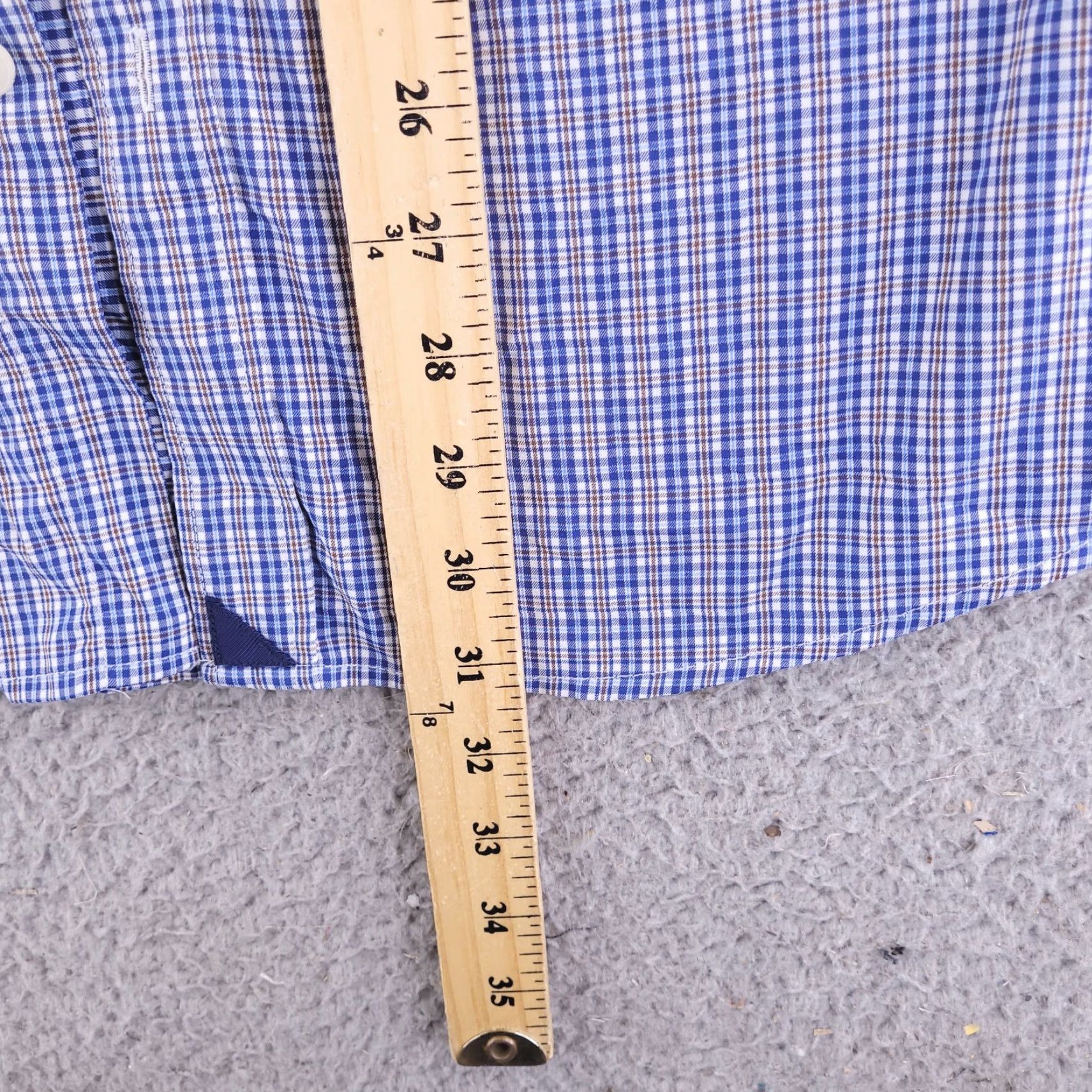 UNTUCKit UNTUCKit Shirt Mens 3XL Long Sleeve Button-Up Nylon Stretch Micro Check Multicolor NYLON Stretch Untuckit Mens 3XL Long Sleeve Button-Up Check Pattern Size US XXL / EU 58 / 5 - 6 Thumbnail