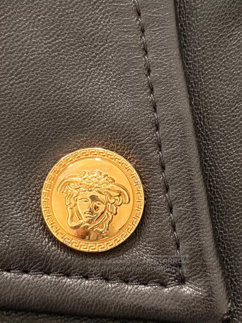 Versace Versace Imported lambskin jacket Size US L / EU 52-54 / 3 - 5 Thumbnail