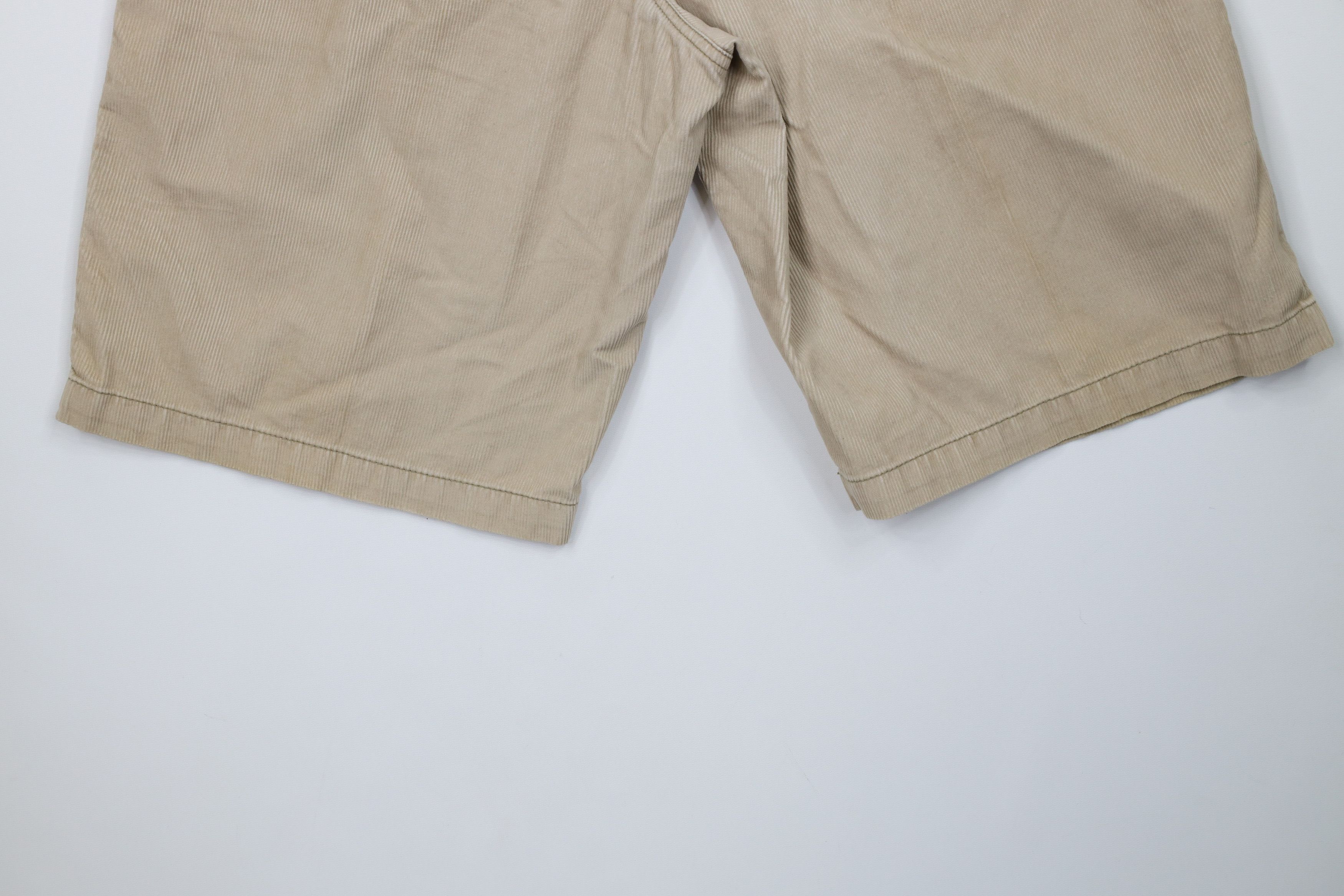 Vintage Vintage 90s Y2K Streetwear Baggy Big Pocket Corduroy Shorts Size US 34 / EU 50 - 13 Thumbnail