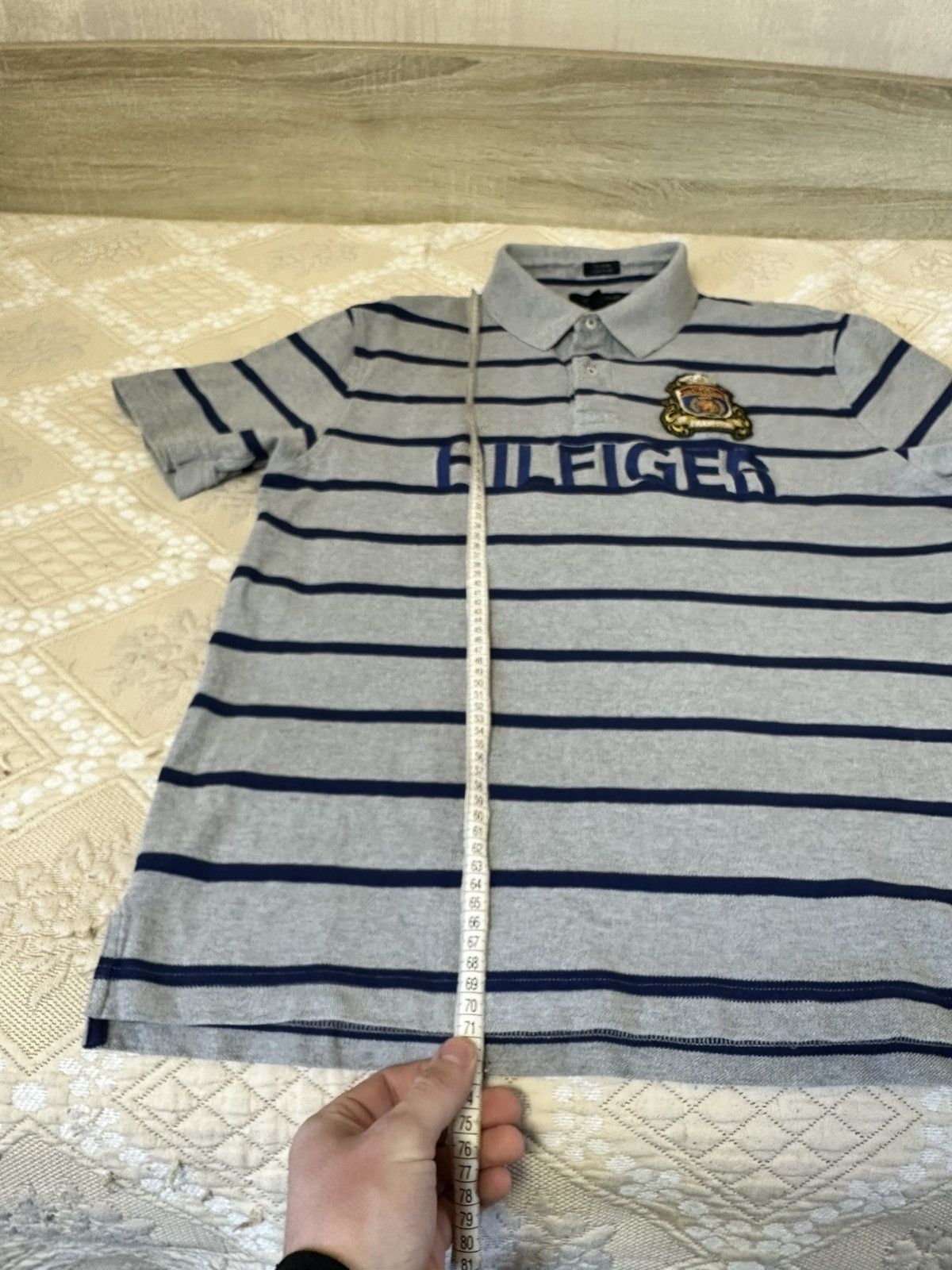 Polo Ralph Lauren 🔥 CHIEF KEEF STYLE TOMMY HILFIGER BIG LOGO RUGBY POLO SHIRT Size US XL / EU 56 / 4 - 9 Thumbnail