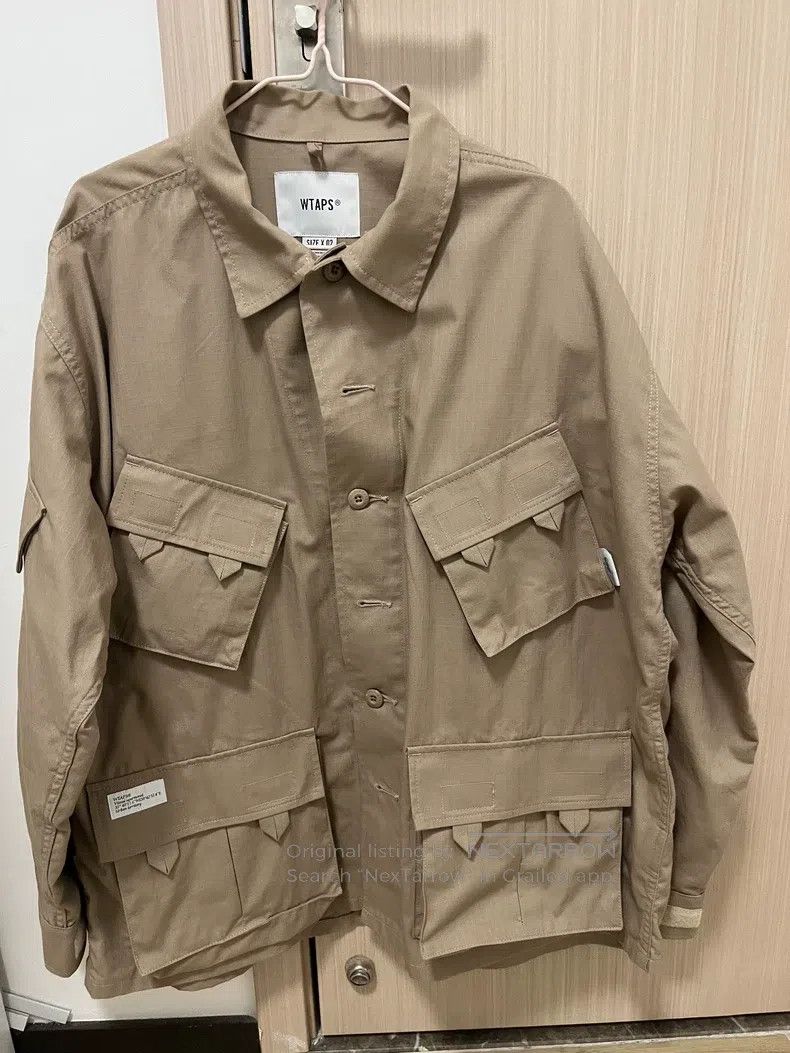 Wtaps Wtaps Ten-Pocket Jacket, Khaki Color Coat Size US M / EU 48-50 / 2 - 1 Thumbnail