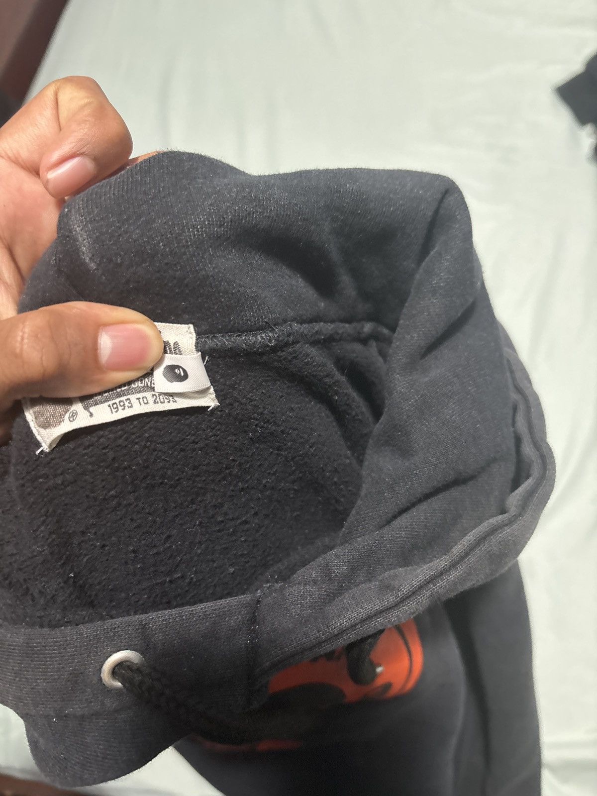 Bape × XO Bape x XO Asia Staff Busy Works Pullover Hoodie Black/Orange Size US M / EU 48-50 / 2 - 8 Thumbnail