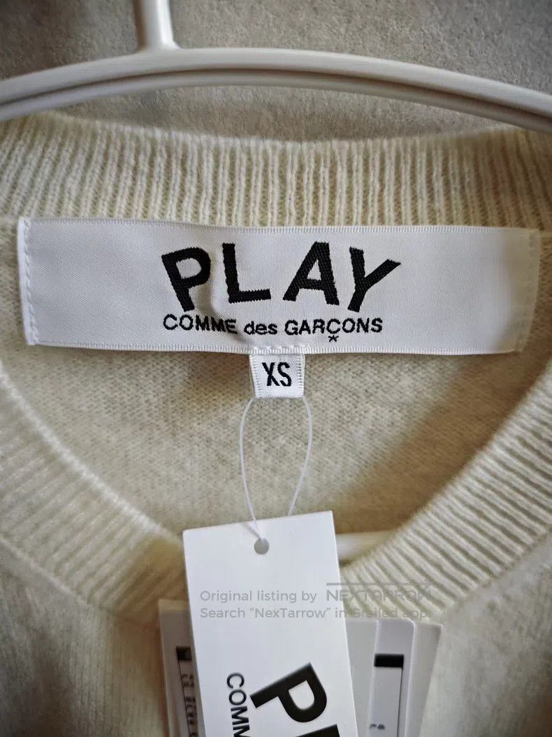 Comme des Garcons Comme Des Garcons White cardigan sweater Size XS / US 0-2 / IT 36-38 - 3 Thumbnail