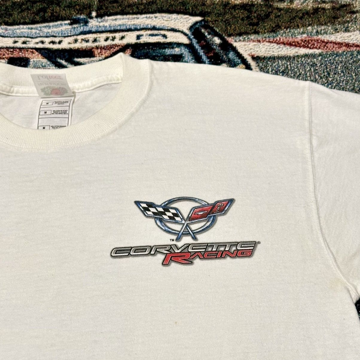Chevrolet × Vintage Autographed - Corvette C5R Racing TSHIRT Size US M / EU 48-50 / 2 - 5 Thumbnail