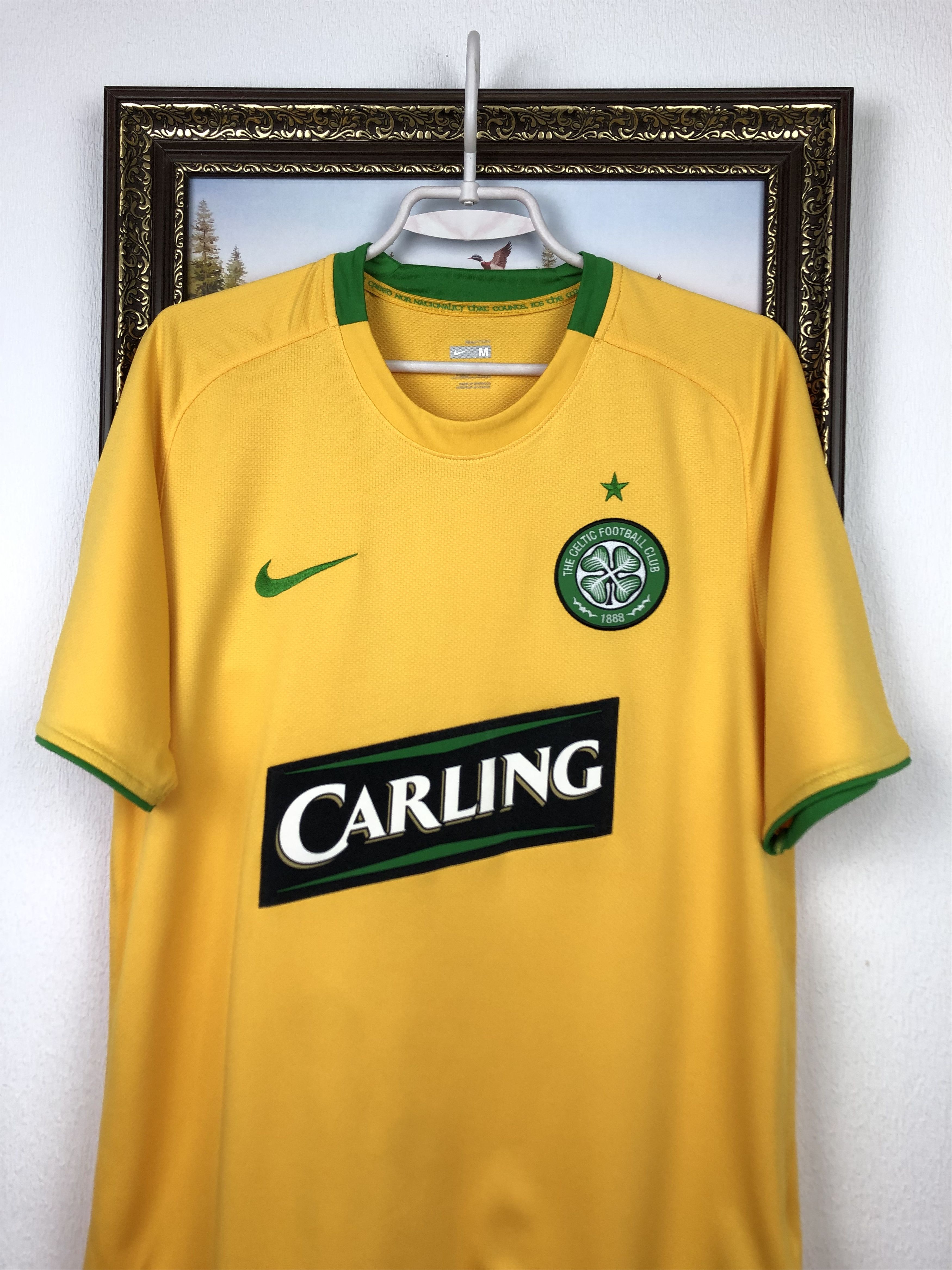 Nike Celtic football shirt 2008 Soccer Nike Jersey Mens Trikot Size US M / EU 48-50 / 2 - 2 Thumbnail