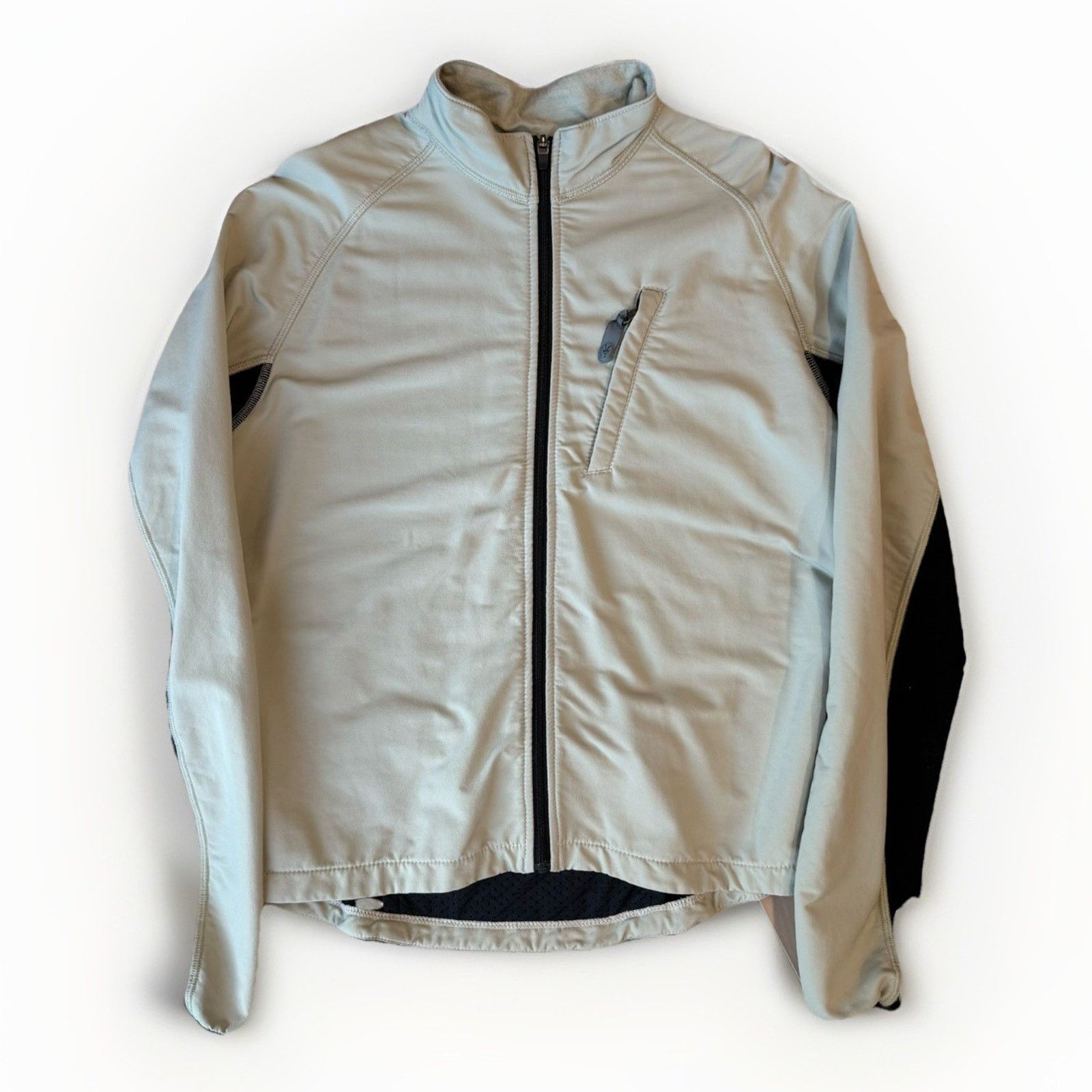 Ibex Ibex Sweater Jacket Women's L Cream Black Full Zip Utility Size L / US 10 / IT 46 - 1 Thumbnail