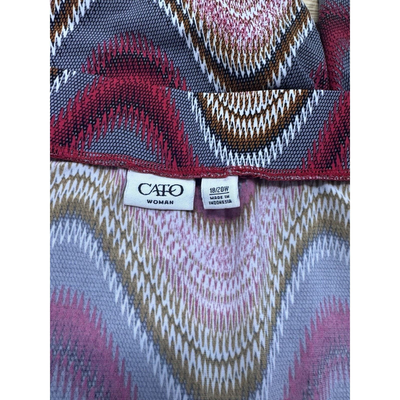 Other Cato Women's Casual Skirt Waist Knee Length Sz 18/20 Size 40" / US 18 - 5 Thumbnail