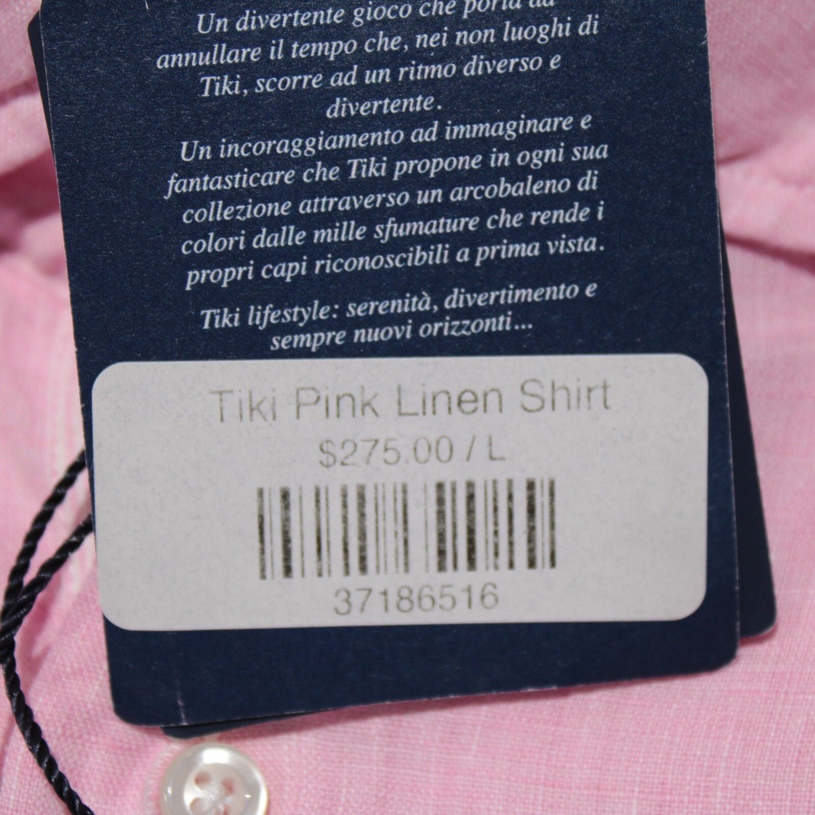 Other Tiki New with tags Shirt Size L US In Pink Size US L / EU 52-54 / 3 - 5 Thumbnail
