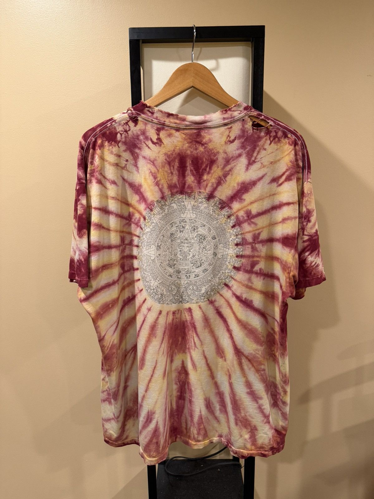 Vintage Vintage Grateful Dead Psychedelic Sun Dubois Tie Dye T-Shirt Size US XL / EU 56 / 4 - 2 Thumbnail