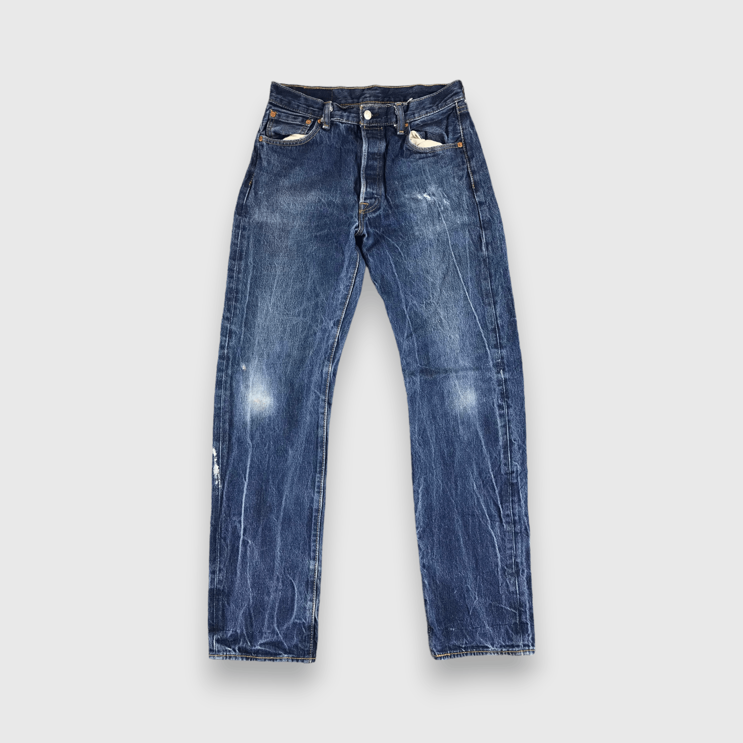 Levi's Vintage Levis 501 Jeans Blue Faded Wash -J332 Size US 29 - 1 Thumbnail